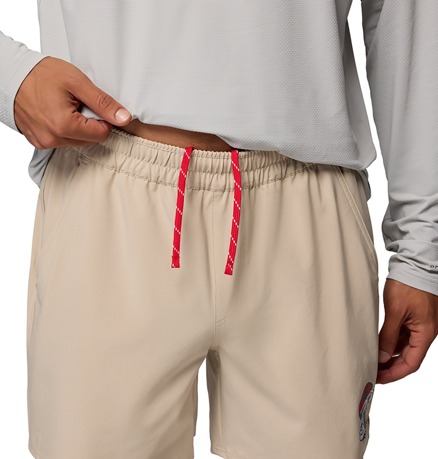 Columbia Sportswear Men's University of Georgia CLG Terminal Roamer Stretch Shorts 6 in - view number 4