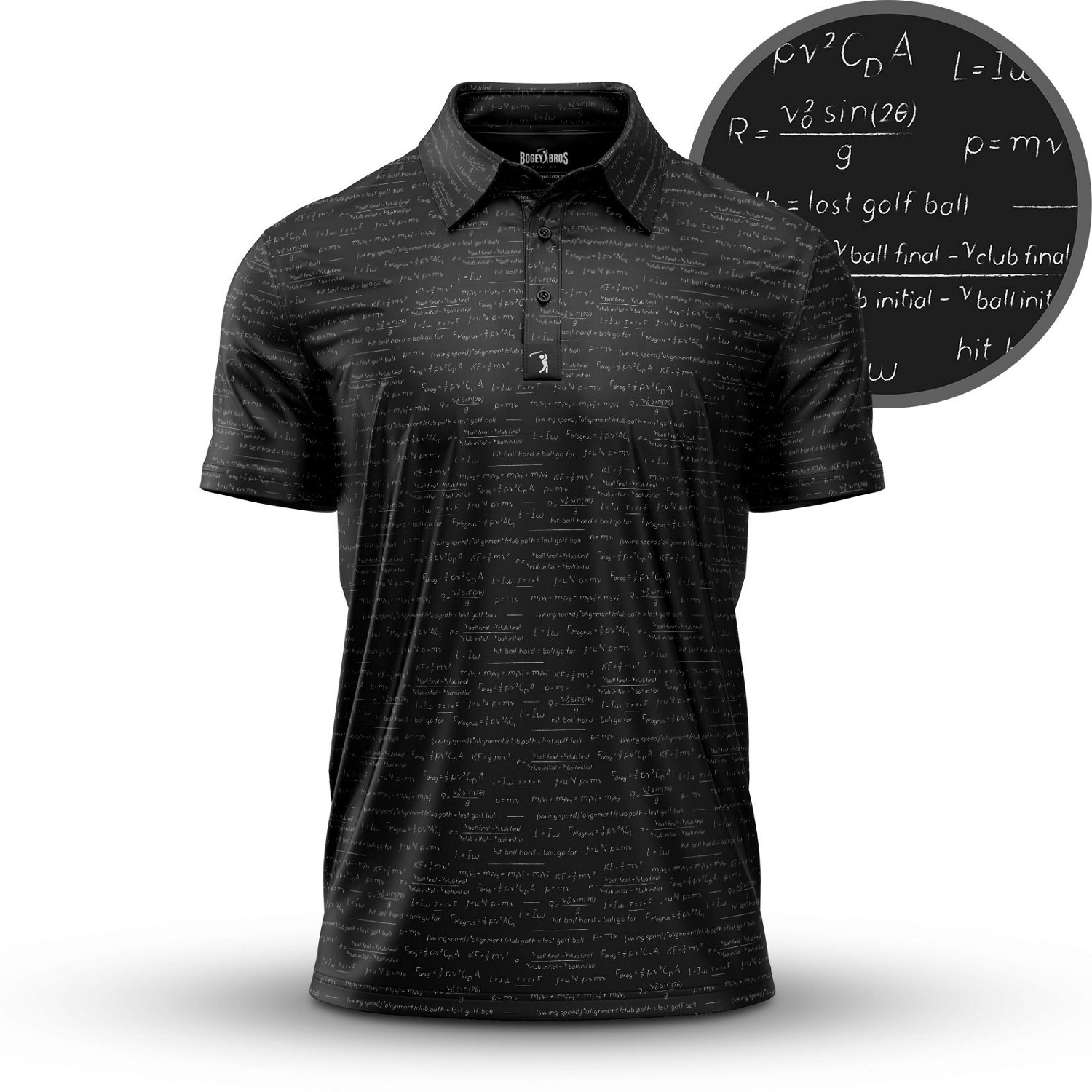 Bogey Bros Men's Easy Game Polo Shirt