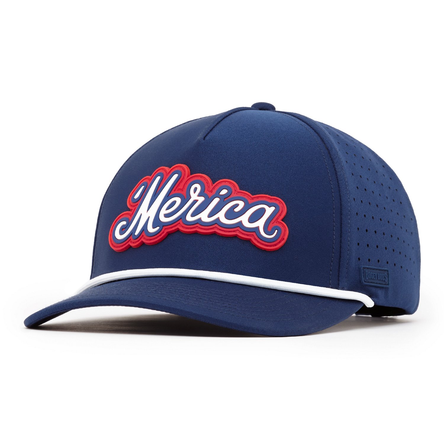 Bogey Bros Men's Merica Golf Rope Snapback Cap