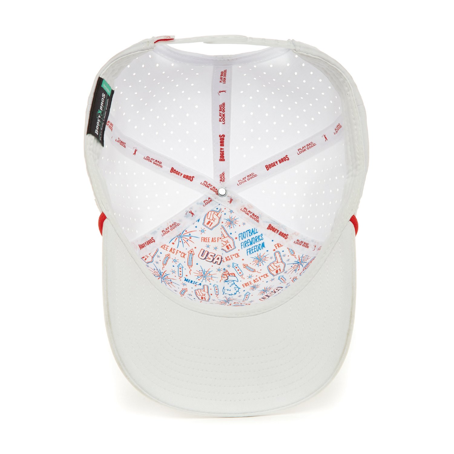 Bogey Bros Men's FREEagle Golf Rope Snapback Cap - view number 5