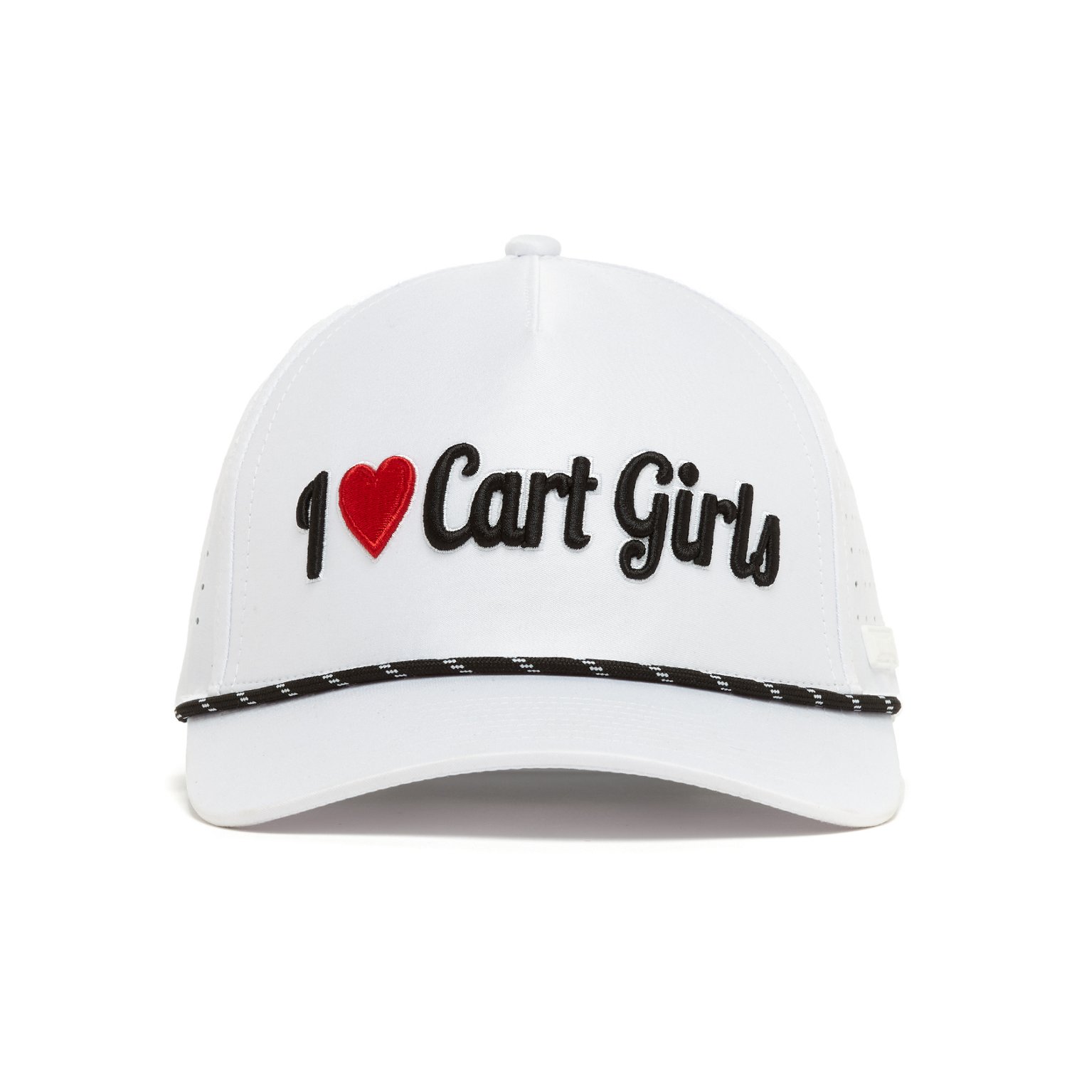 Bogey Bros Men's I Heart Cart Girls Golf Rope Snapback Cap - view number 2