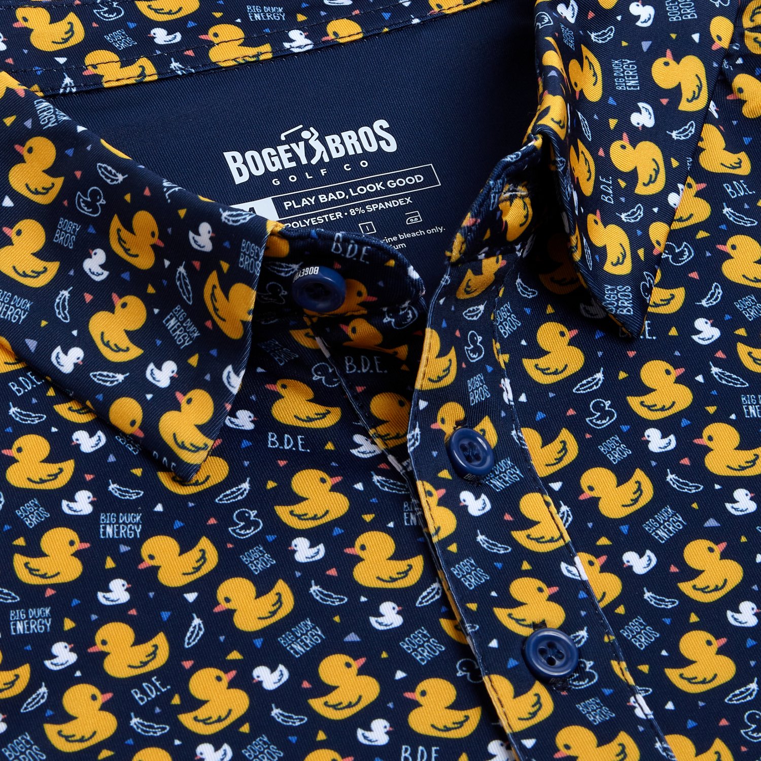 Bogey Bros Men's Big Duck Energy Polo Shirt