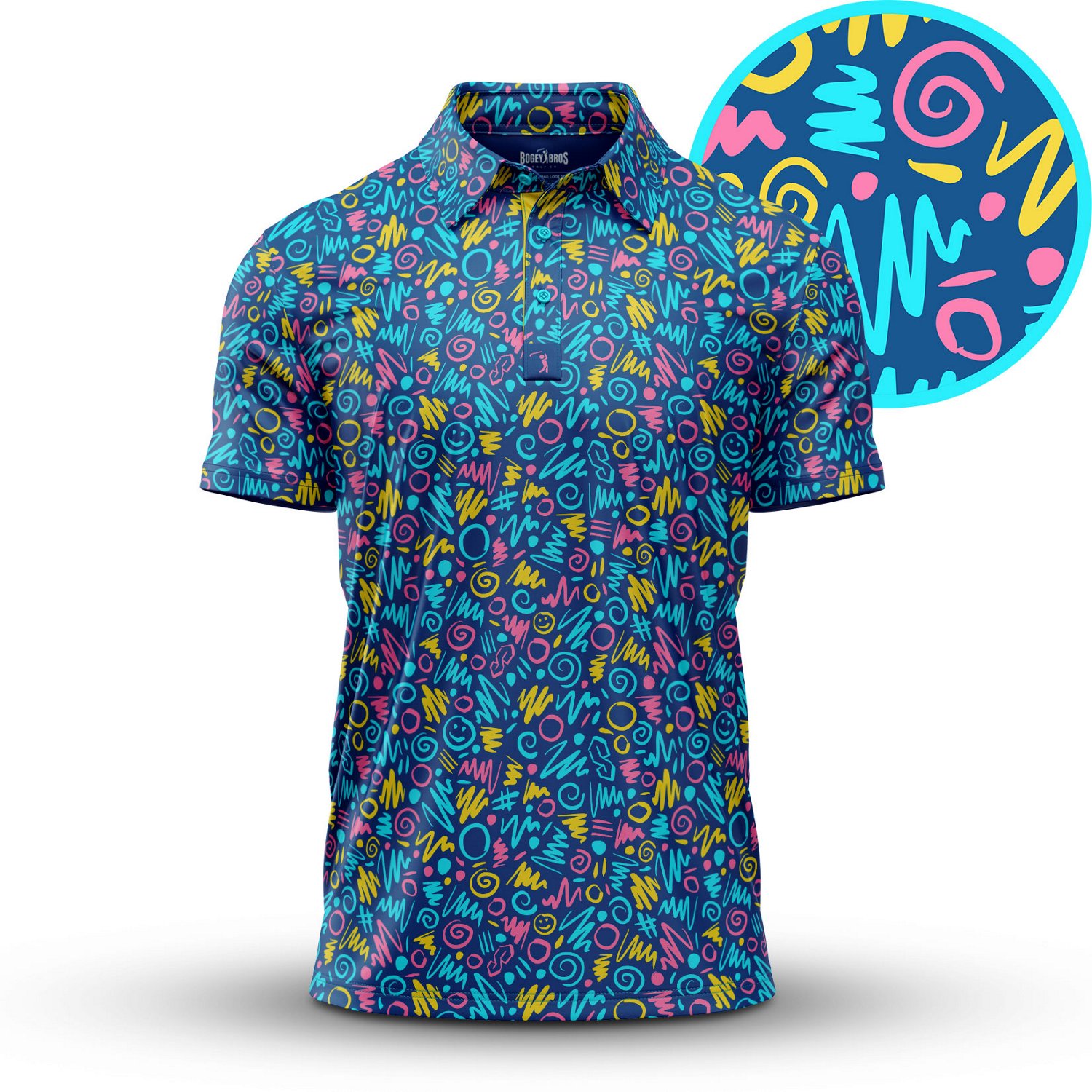 Bogey Bros Men's Booyah! Polo Shirt