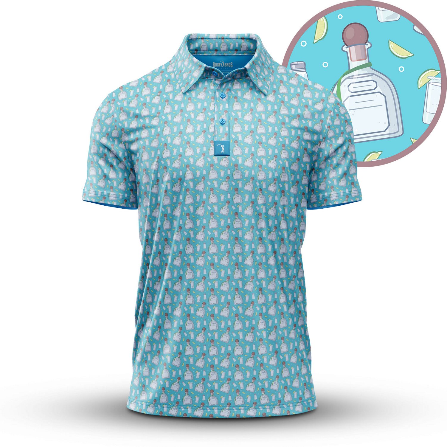 Bogey Bros Men's Tequila Polo Shirt