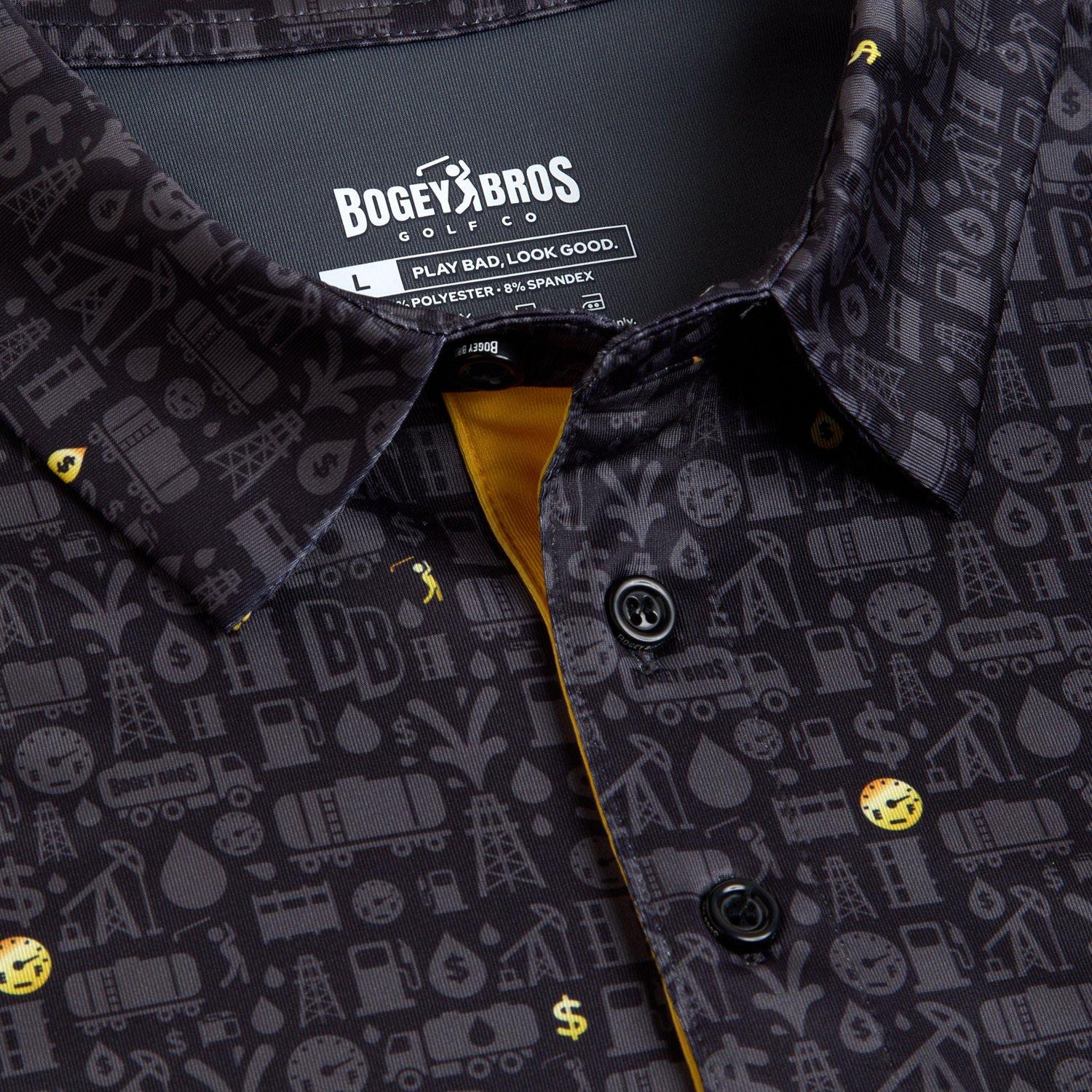 Bogey Bros Men's Gusher Polo Shirt
