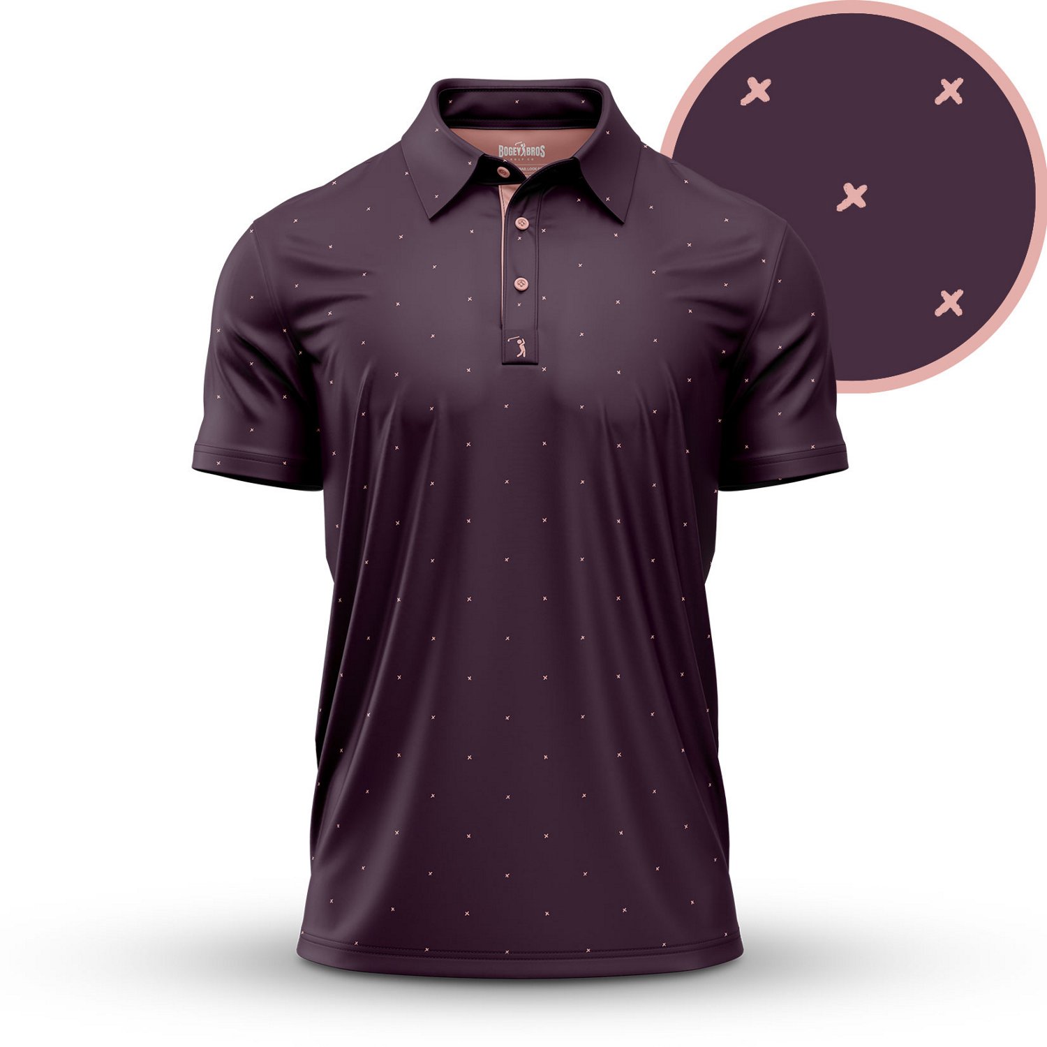 Bogey Bros Men's Exes Polo Shirt
