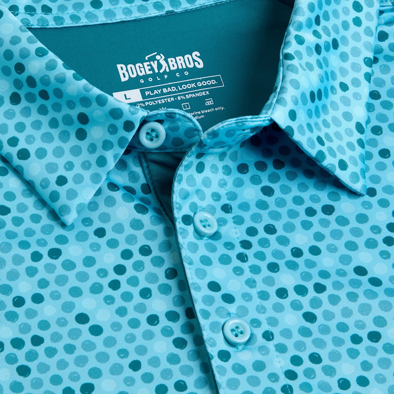 Bogey Bros Men's Dots Polo Shirt