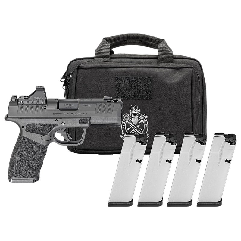 Springfield Armory Hellcat Pro Comp OSP Semi-Auto Pistol with Gear Pac - 10 Rounds