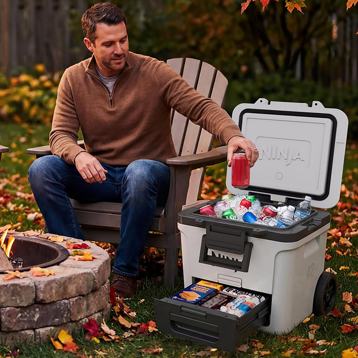 Ninja FrostVault 42 Quart Wheeled Cooler