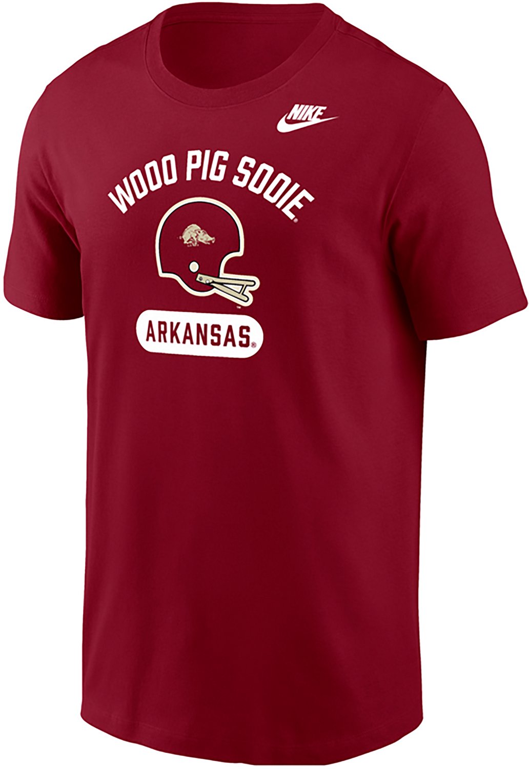 Nike Men's Arkansas Mantra Arch Over Helmet Core Short Sleeve T-shirt
