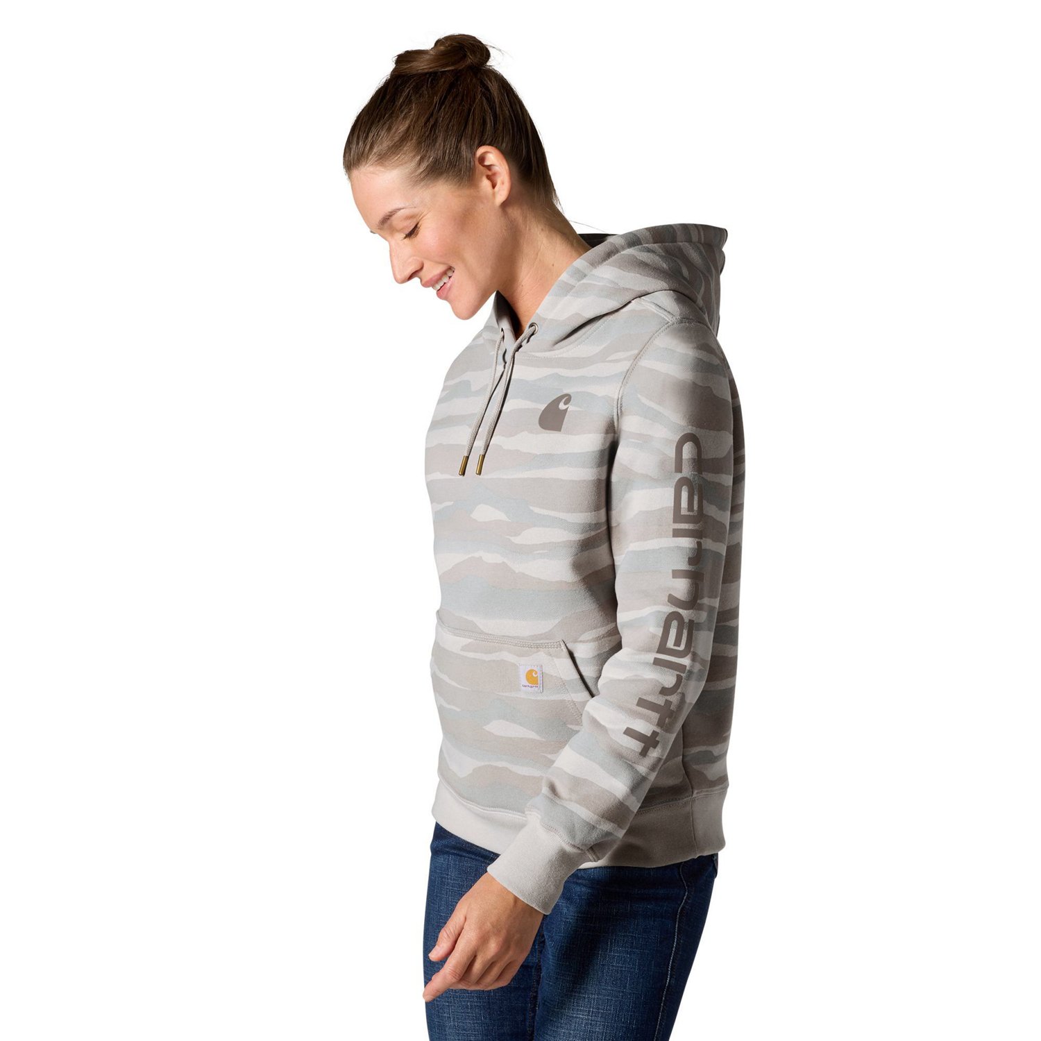 Carhartt Women’s Marquette Landscape Camo Sweatshirt - view number 2