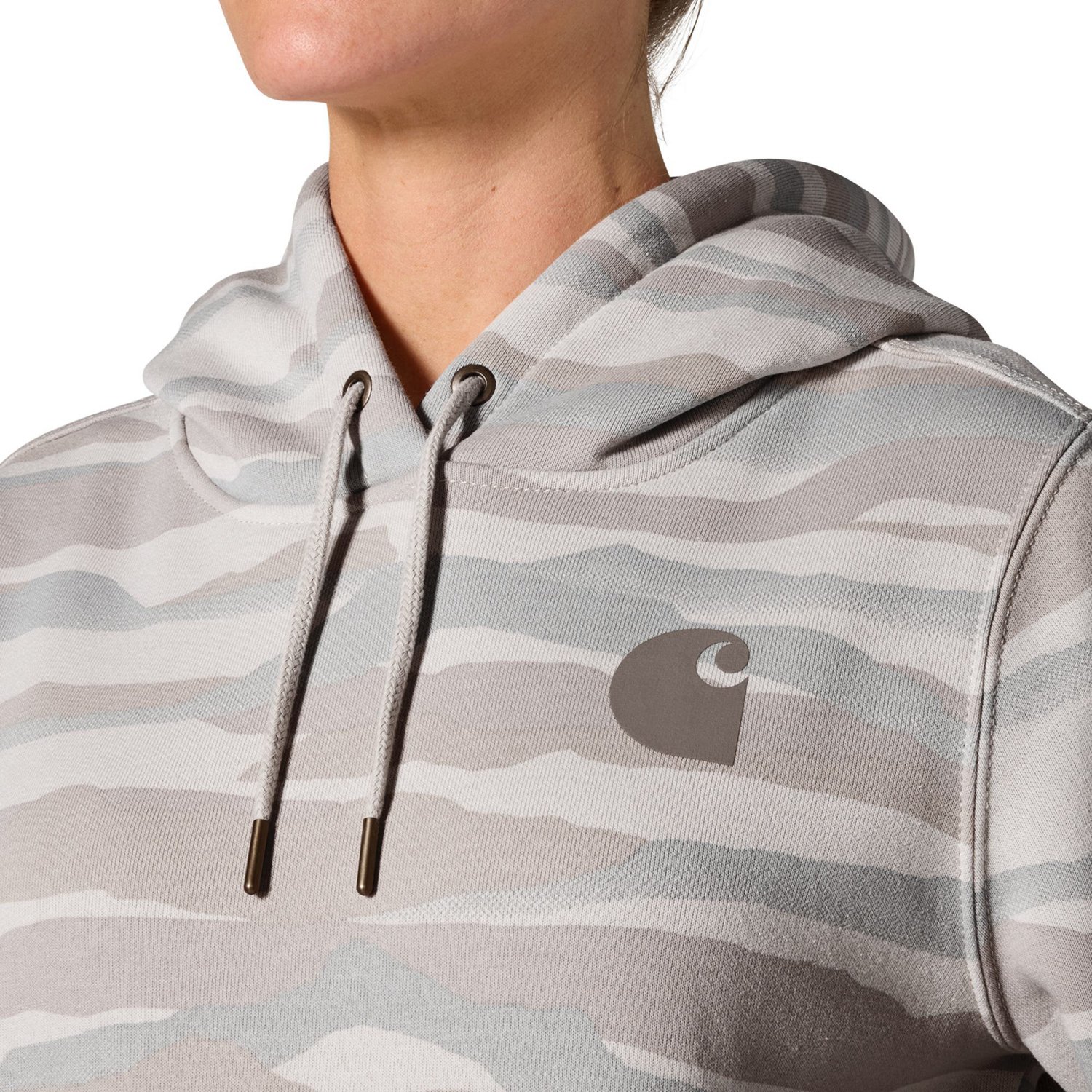 Carhartt Women’s Marquette Landscape Camo Sweatshirt - view number 4