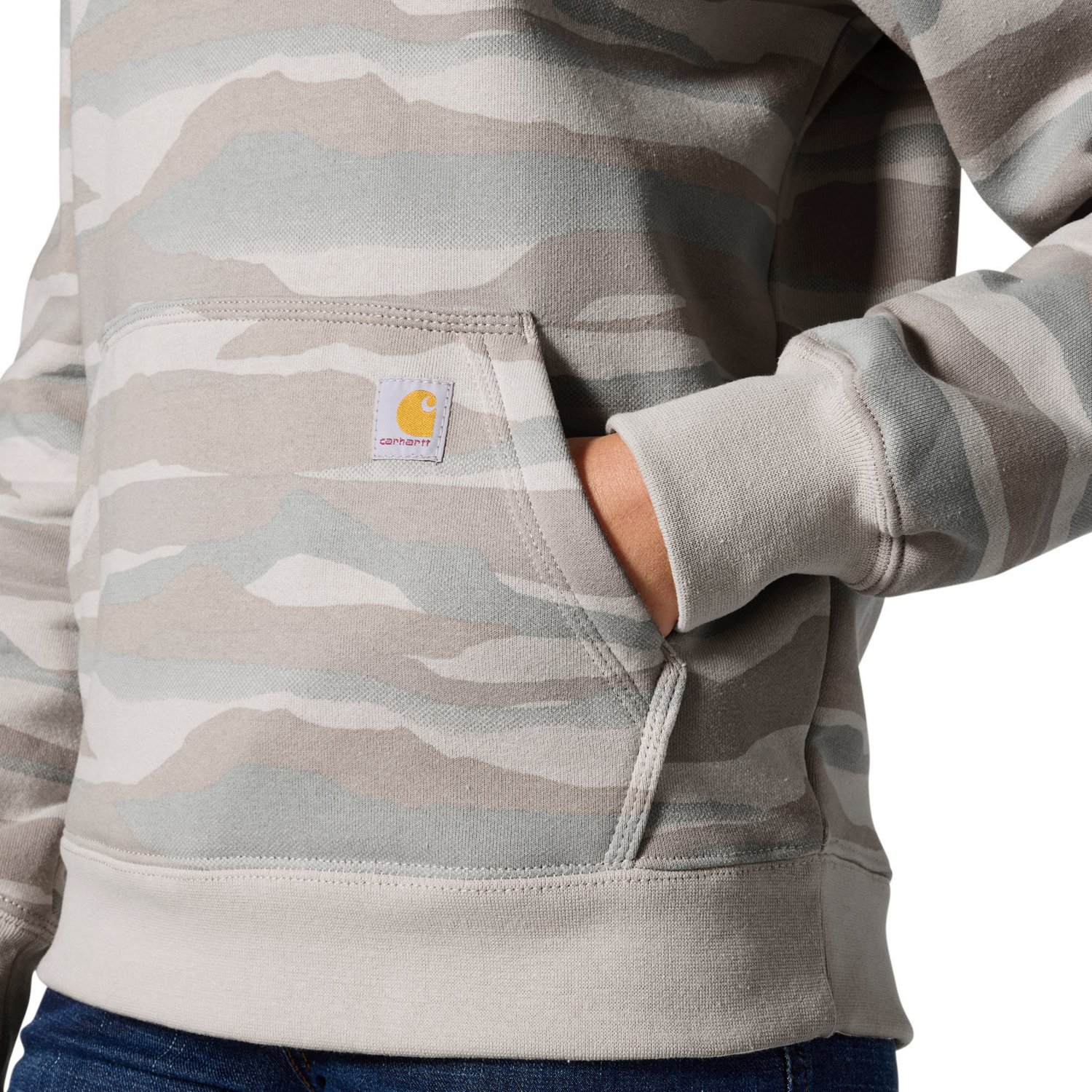 Carhartt Women’s Marquette Landscape Camo Sweatshirt - view number 5