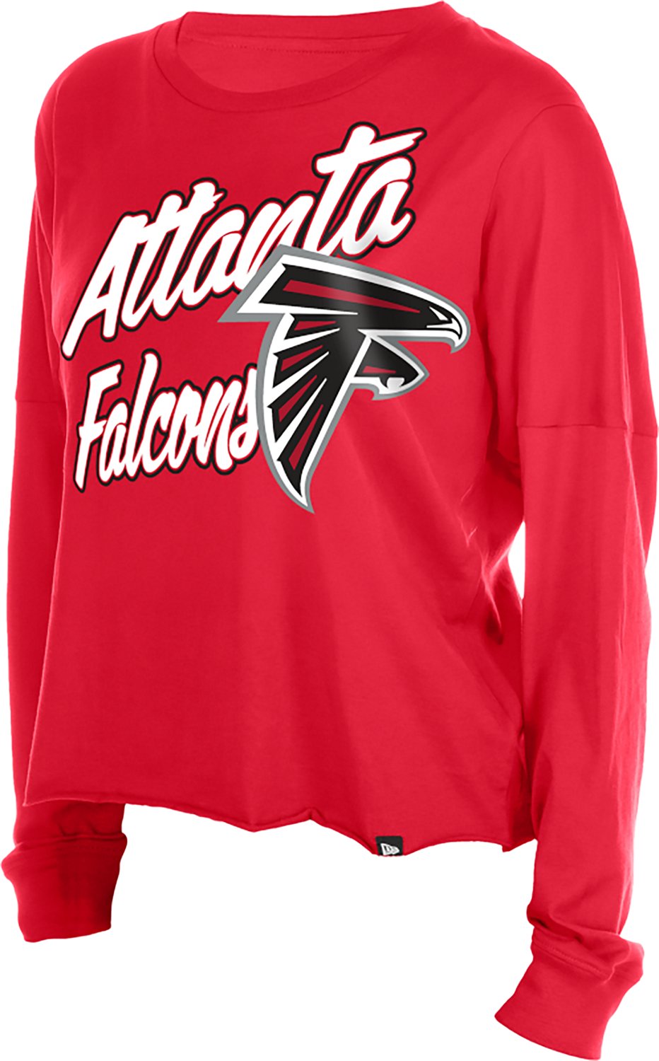 New Era Women's Atlanta Falcons Fan Collection Long Sleeve Graphic T-shirt - view number 3