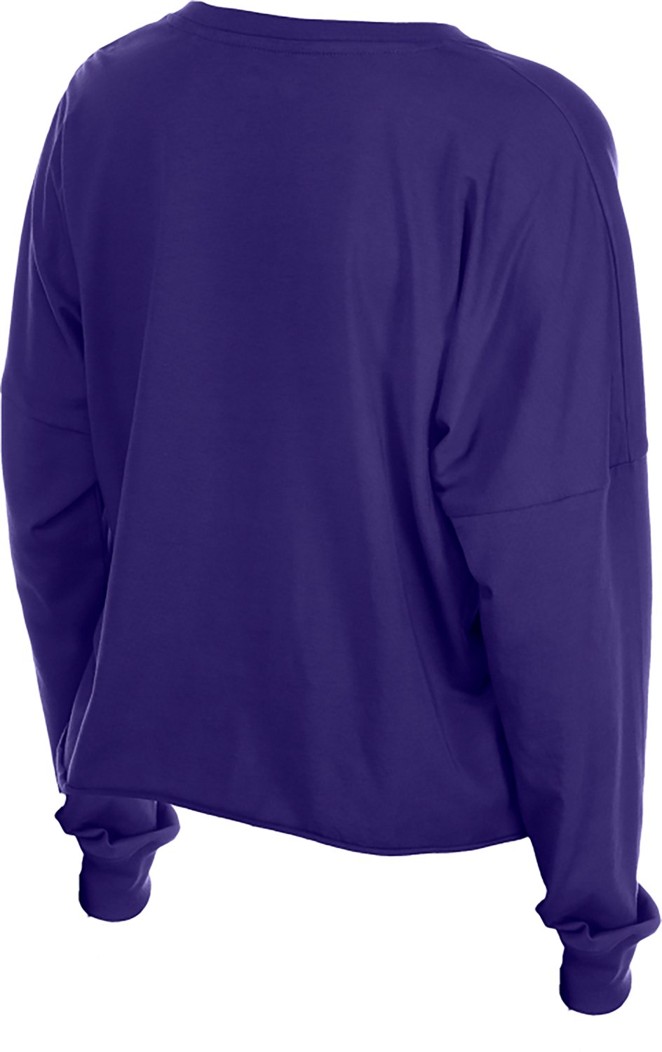 New Era Women's Baltimore Ravens Fan Collection Long Sleeve Graphic T-shirt - view number 4