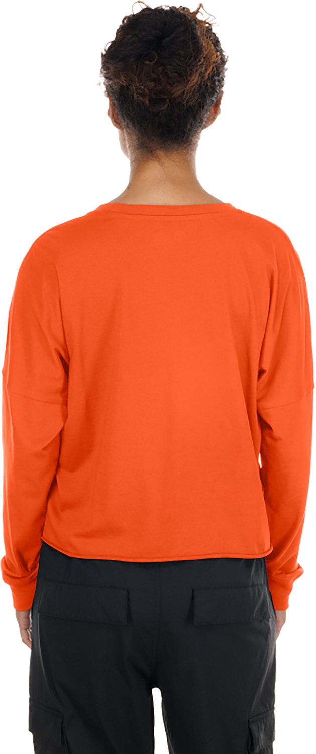 New Era Women's Cincinnati Bengals Fan Collection Long Sleeve Graphic T-shirt - view number 2
