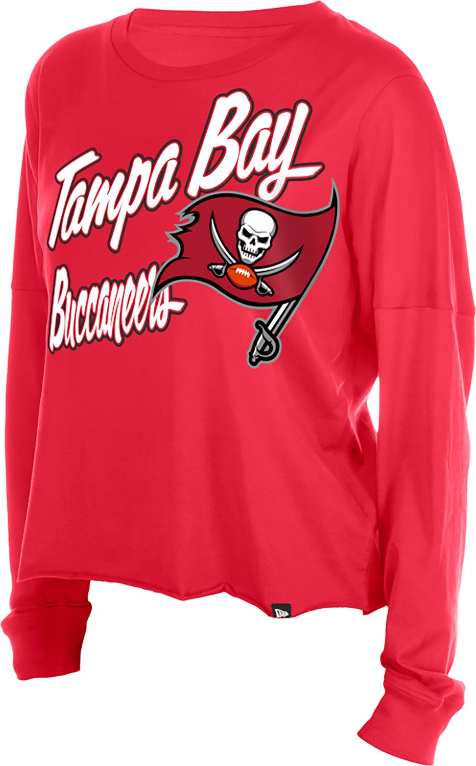 New Era Women's Tampa Bay Buccaneers Fan Collection Long Sleeve Graphic T-shirt - view number 3