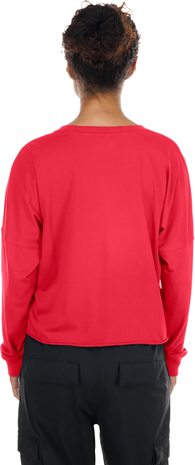 New Era Women's Tampa Bay Buccaneers Fan Collection Long Sleeve Graphic T-shirt - view number 2