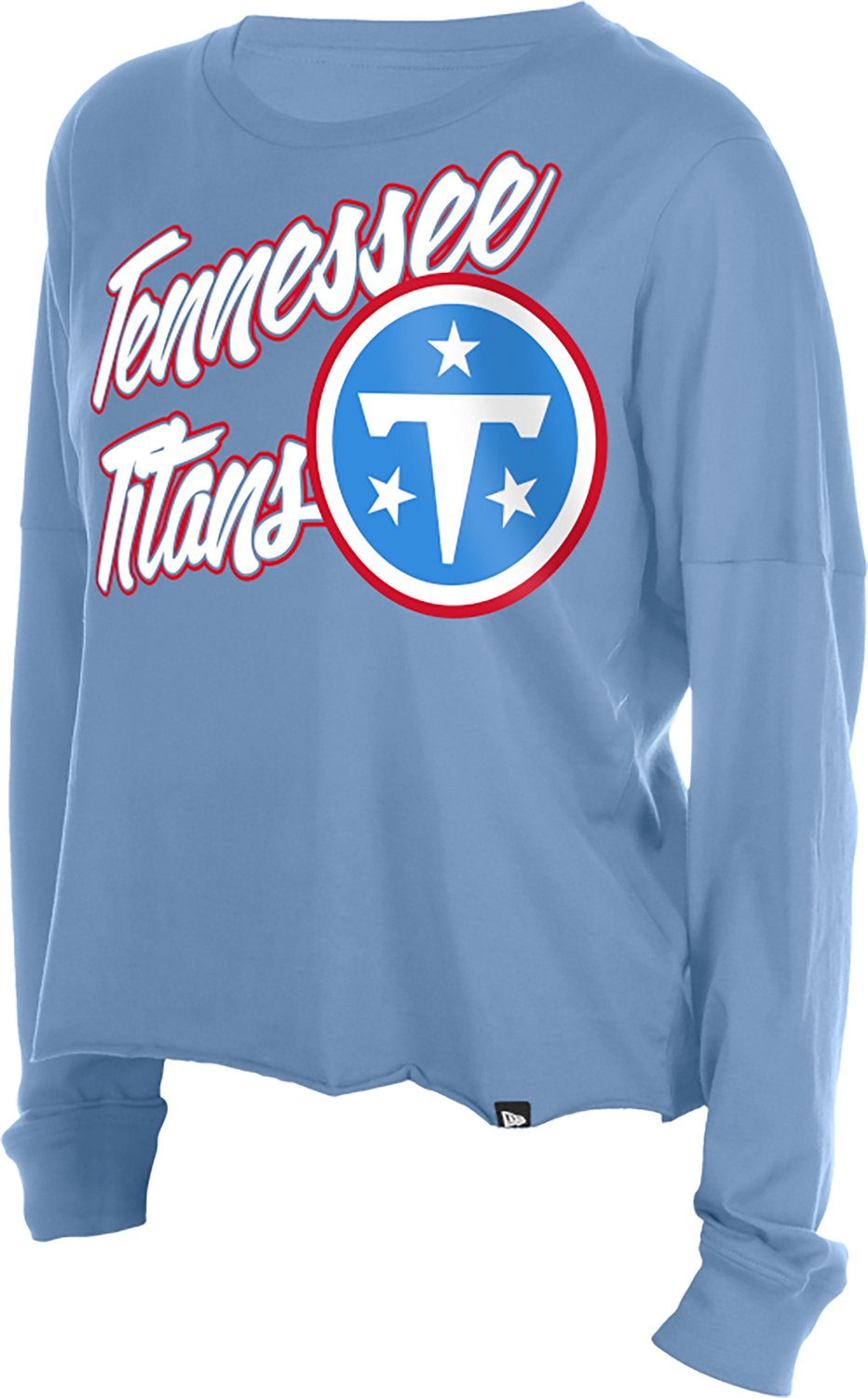 New Era Women's Tennessee Titans Fan Collection Long Sleeve Graphic T-shirt - view number 3