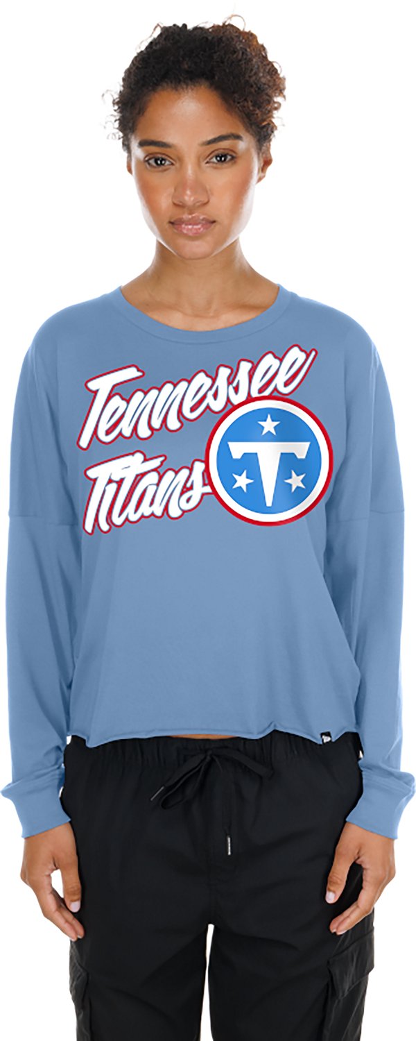 New Era Women's Tennessee Titans Fan Collection Long Sleeve Graphic T-shirt