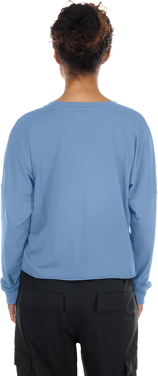 New Era Women's Tennessee Titans Fan Collection Long Sleeve Graphic T-shirt - view number 2