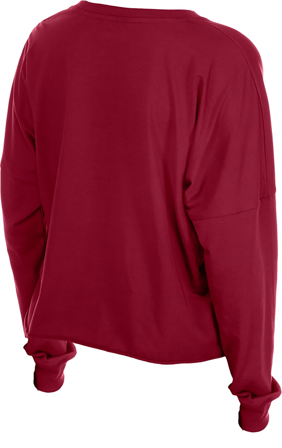 New Era Women's Washington Commanders Fan Collection Long Sleeve Graphic T-shirt - view number 4