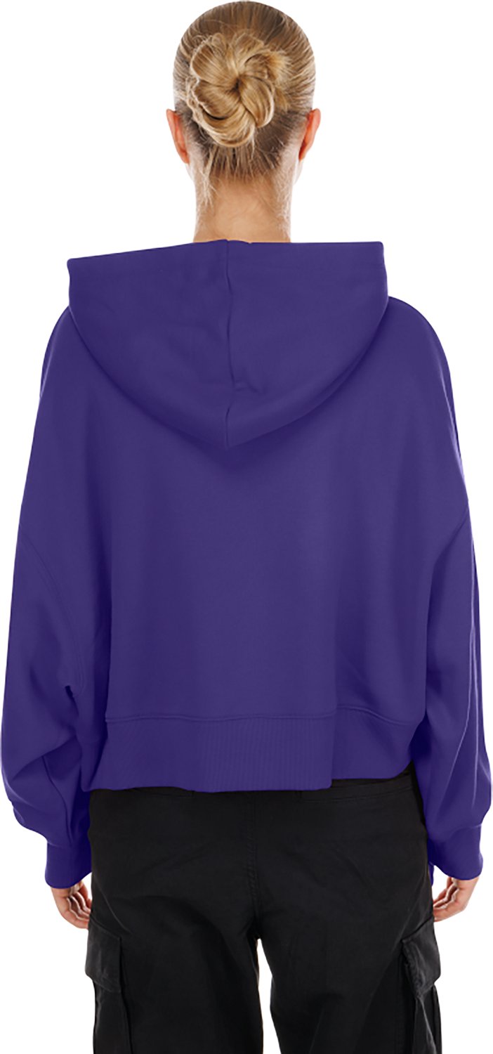 New Era Women's Baltimore Ravens Cropped Hoodie - view number 2
