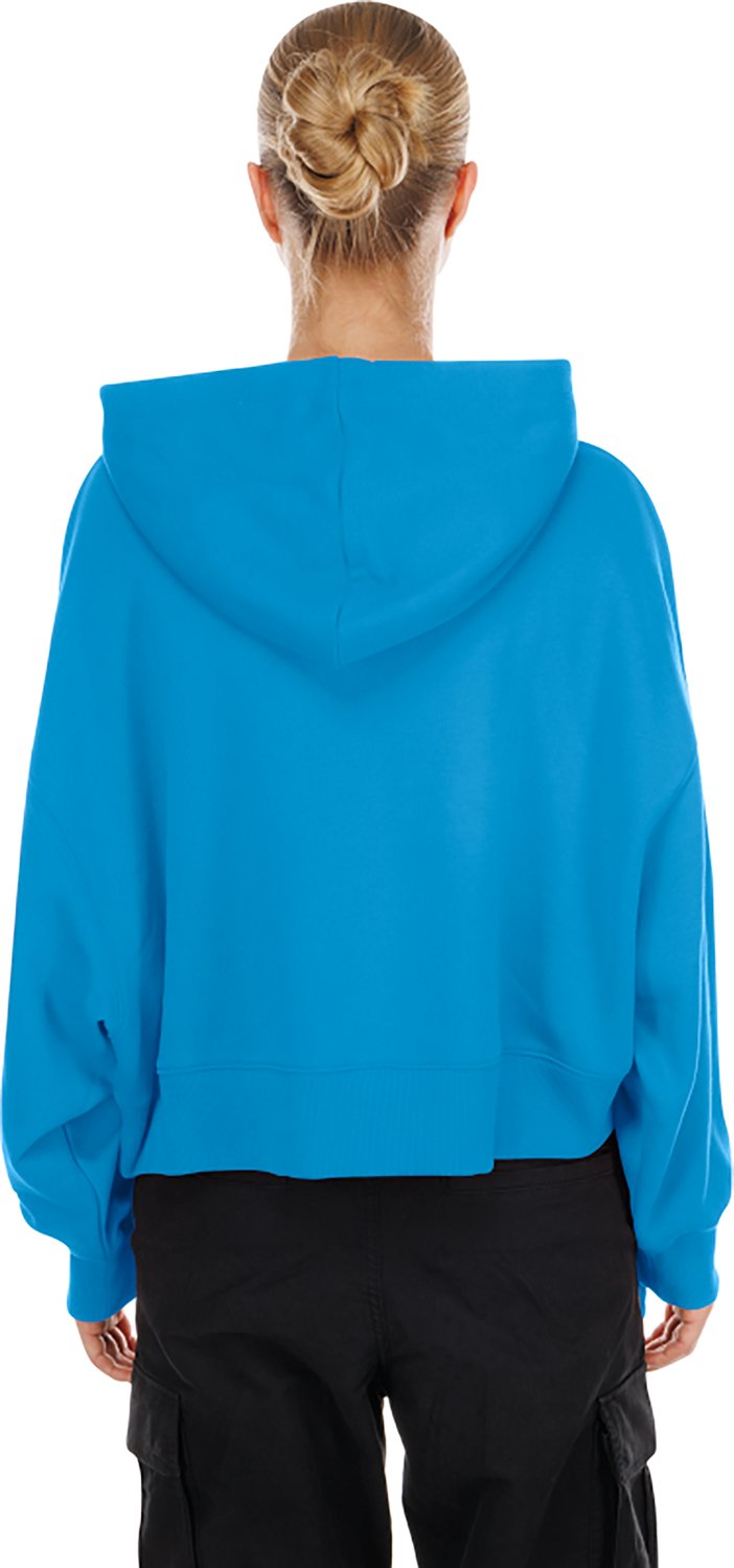 New Era Women's Carolina Panthers Cropped Hoodie - view number 2