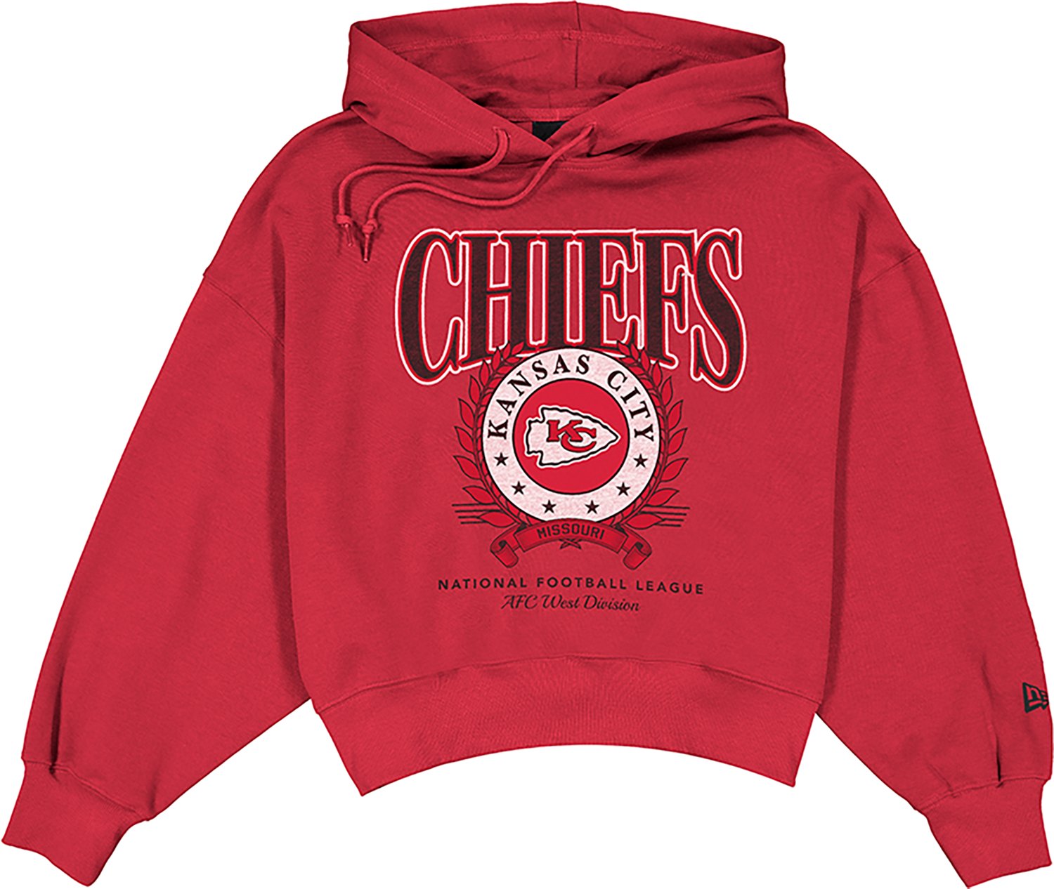 New Era Women's Kansas City Chiefs Cropped Hoodie - view number 3