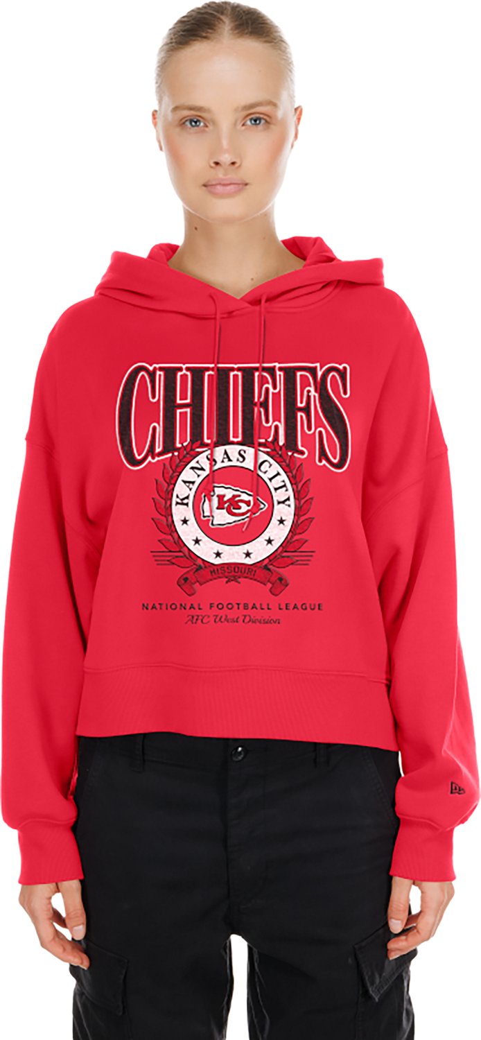 New Era Women's Kansas City Chiefs Cropped Hoodie