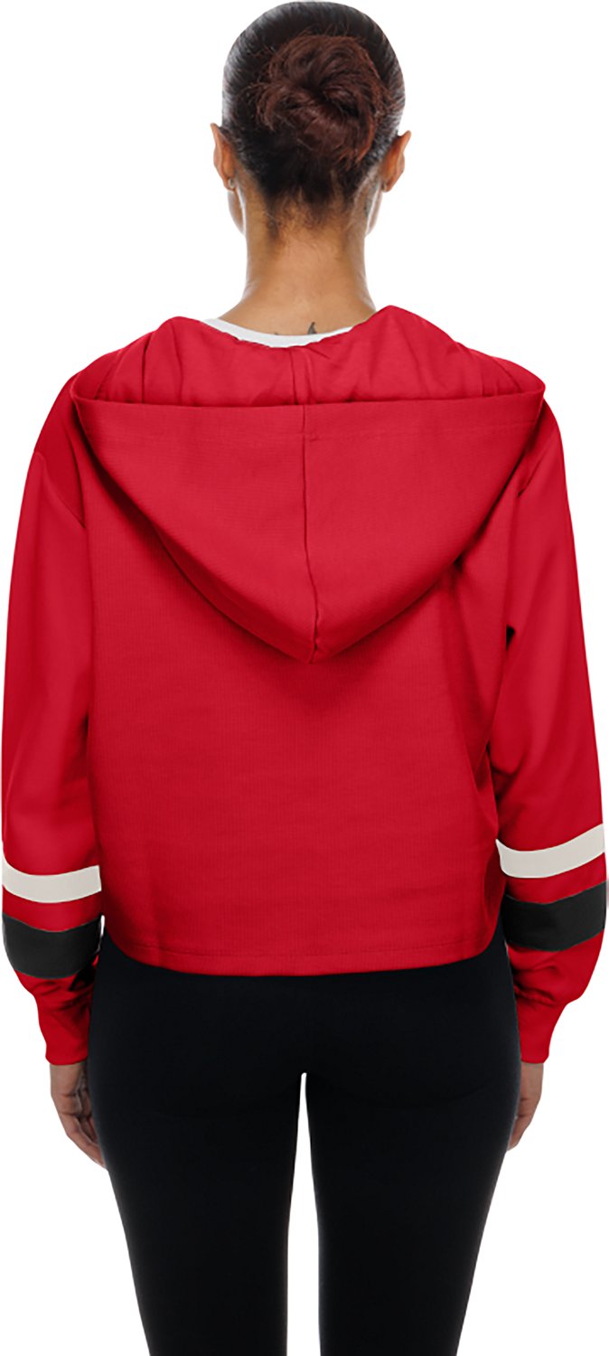 New Era Women's Kansas City Chiefs Tie Front Hoodie - view number 2