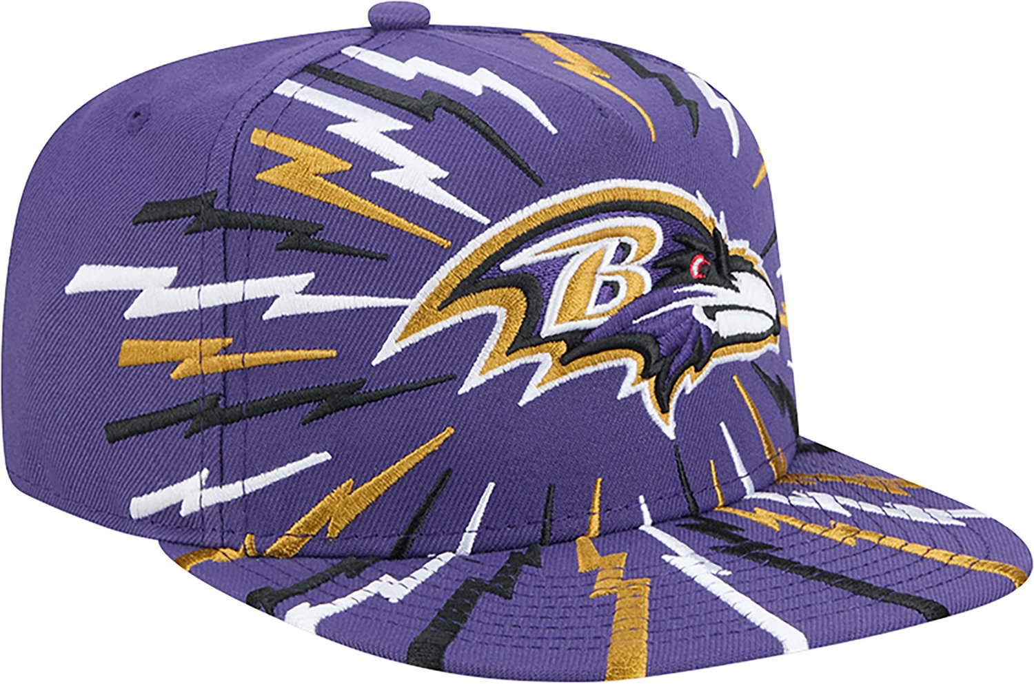 New Era Men's Baltimore Ravens Bolt 9FIFTY Cap - view number 3