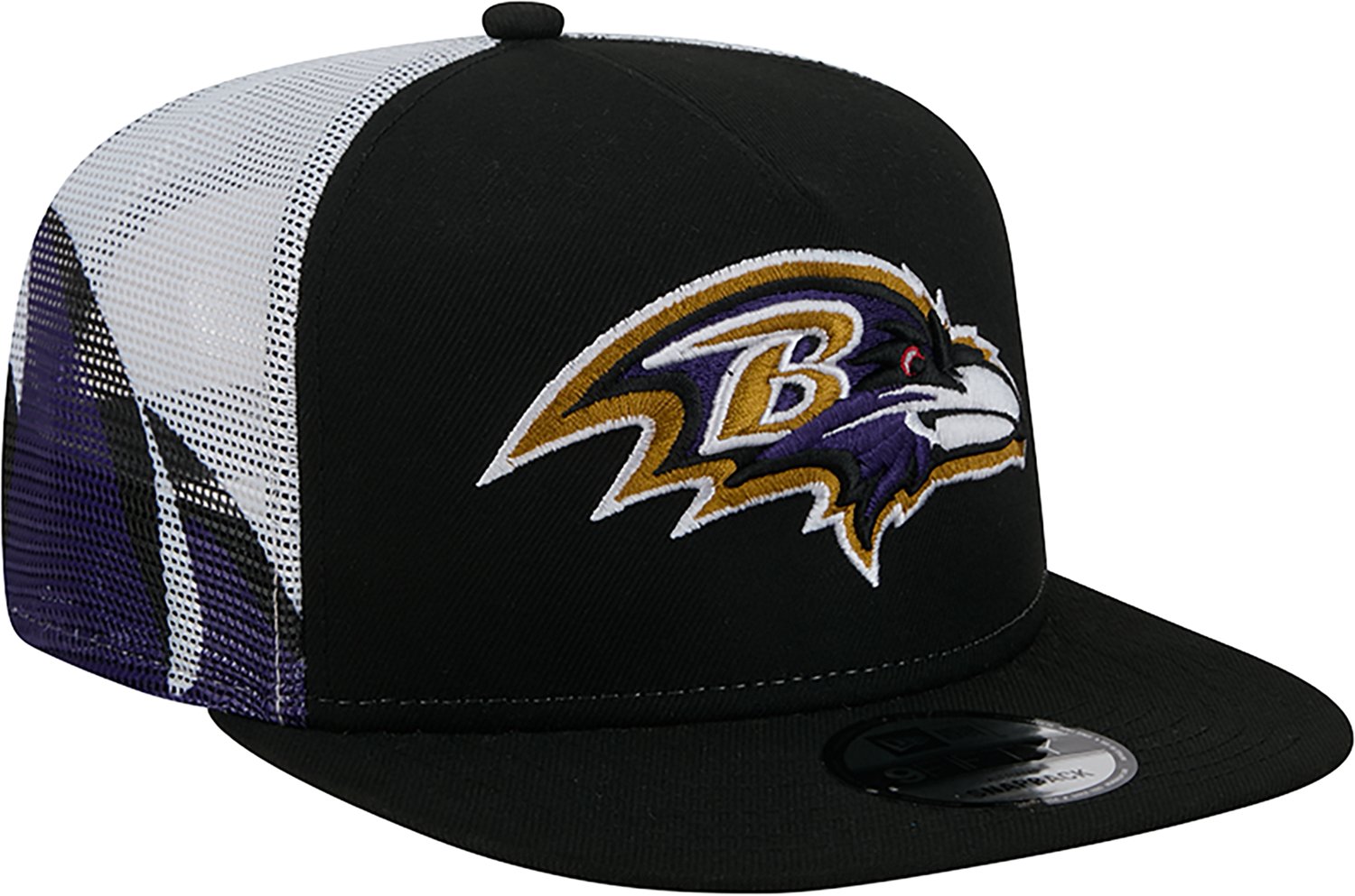 New Era Men's Baltimore Ravens Mesh 9FIFTY Cap - view number 3