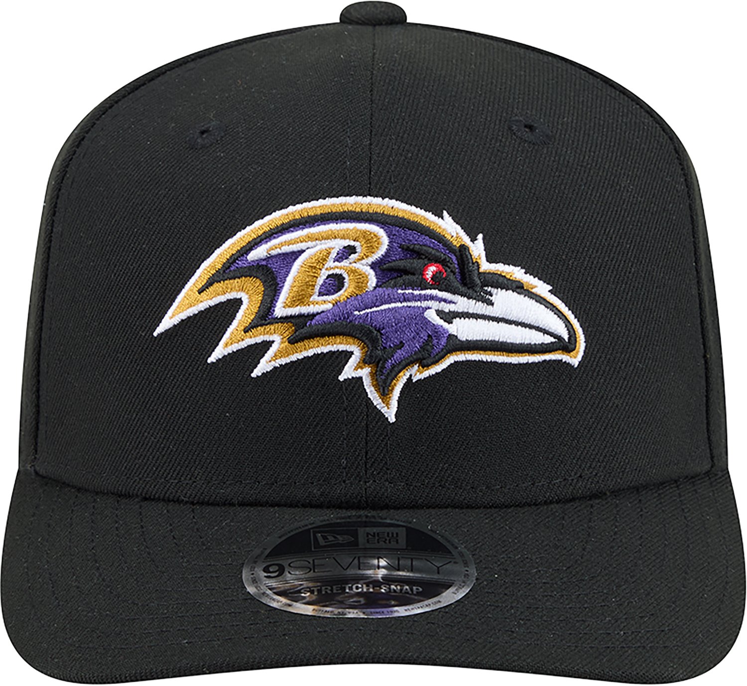 New Era Men's Baltimore Ravens Evergreen Perf 9SEVENTY SS Cap - view number 2