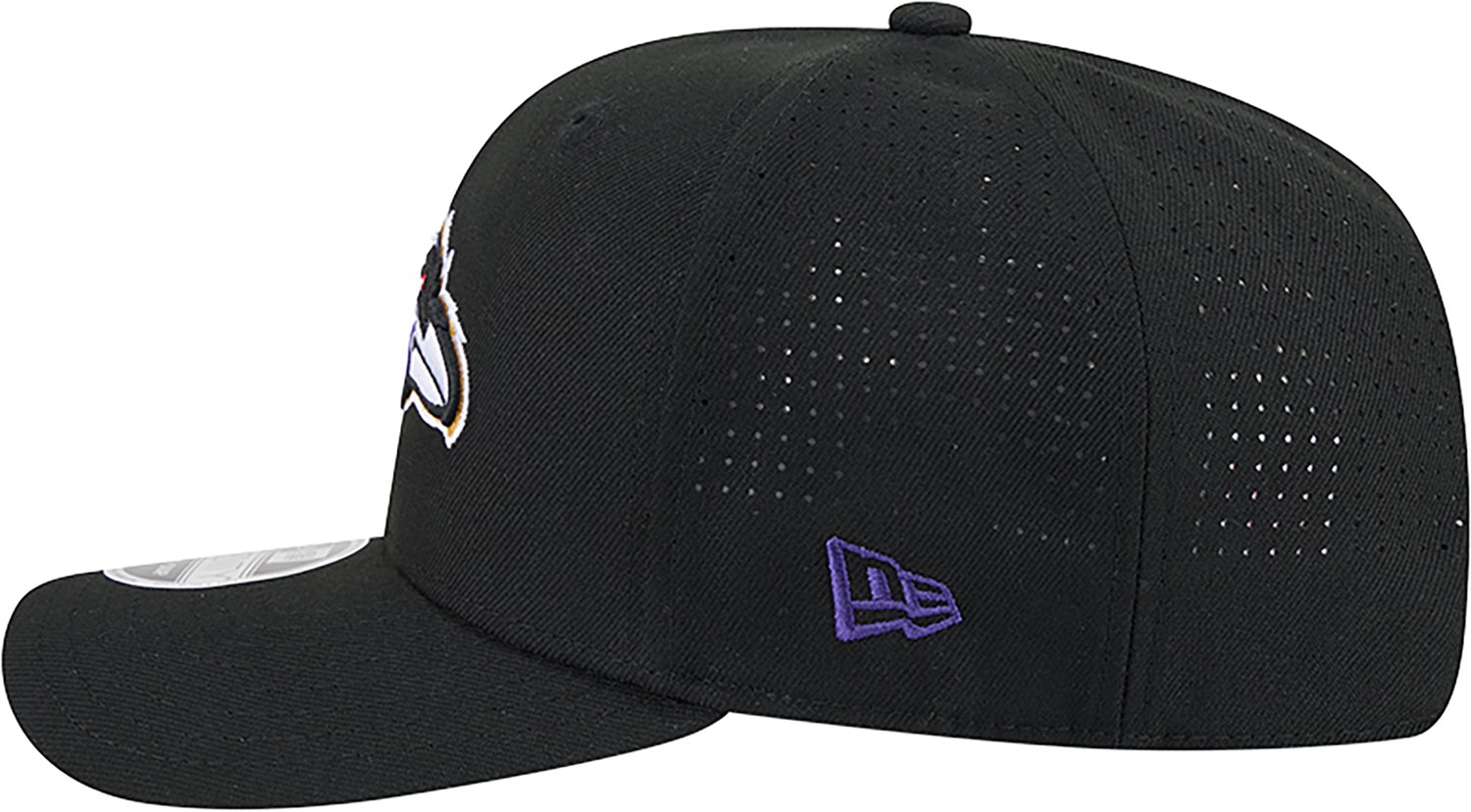 New Era Men's Baltimore Ravens Evergreen Perf 9SEVENTY SS Cap - view number 5