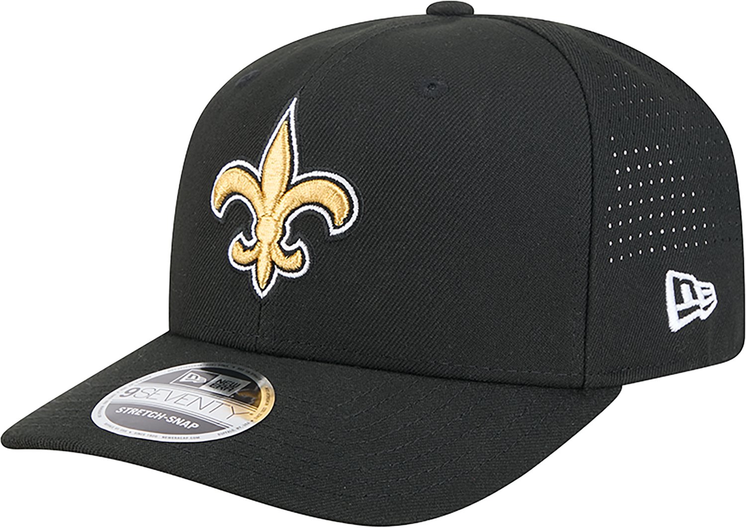New Era Men's New Orleans Saints Evergreen Perf 9SEVENTY SS Cap - view number 2