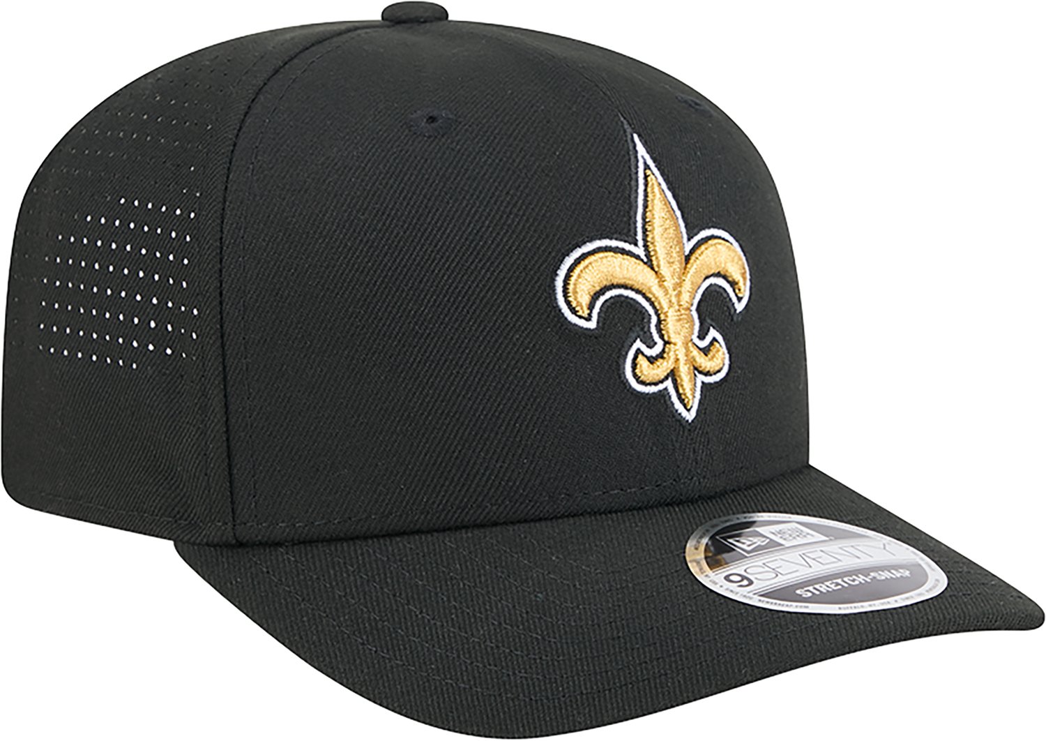 New Era Men's New Orleans Saints Evergreen Perf 9SEVENTY SS Cap - view number 4