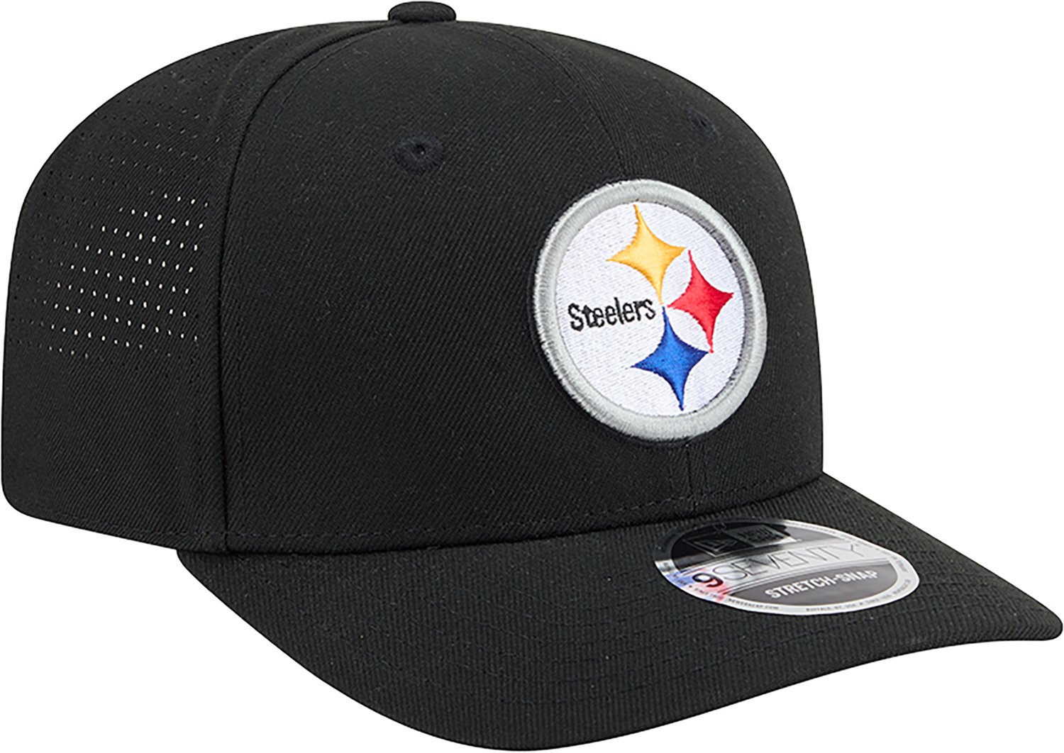 New Era Men's Pittsburgh Steelers Evergreen Perf 9SEVENTY SS Cap - view number 3
