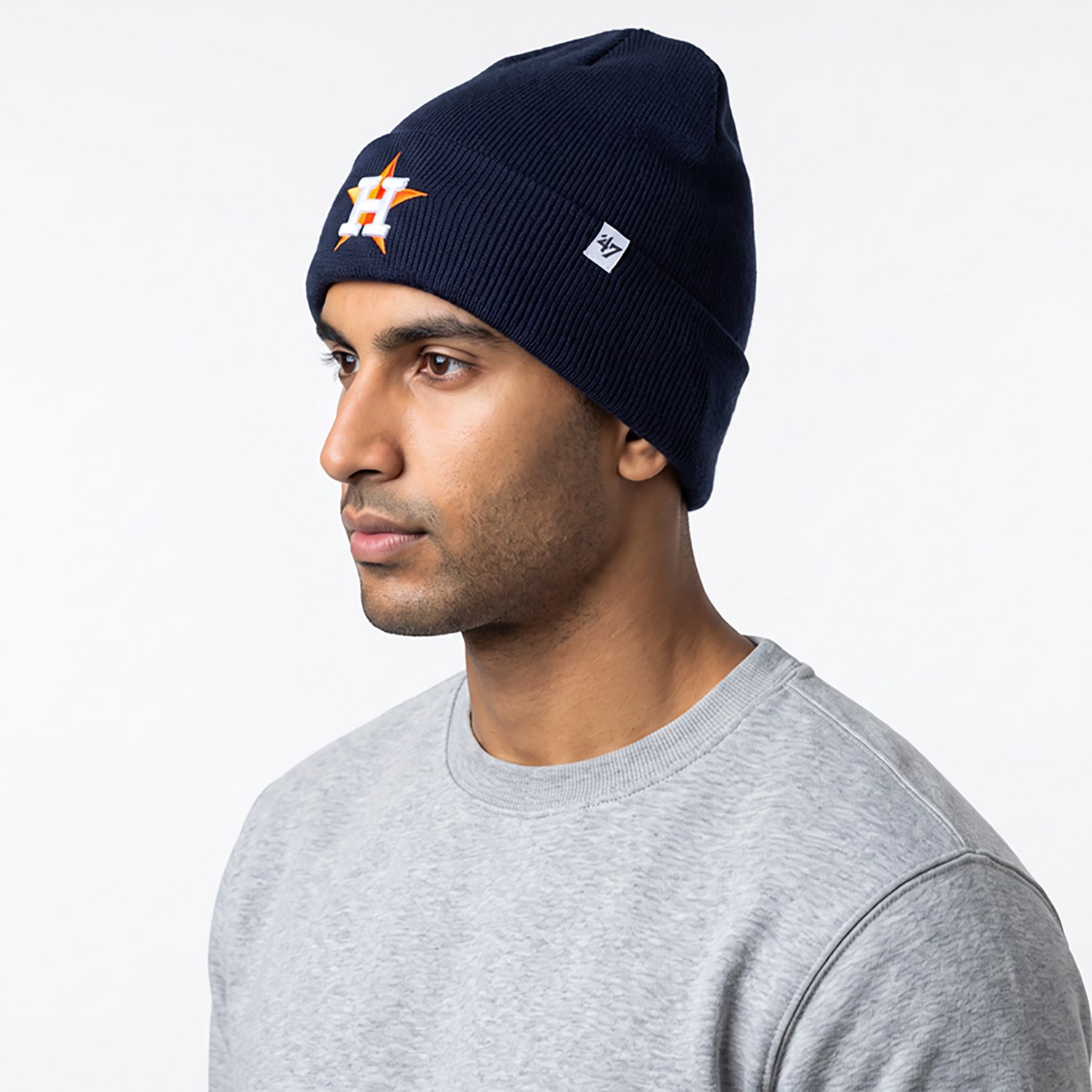 '47 Men's Houston Astros Raised Cuff Knit Hat