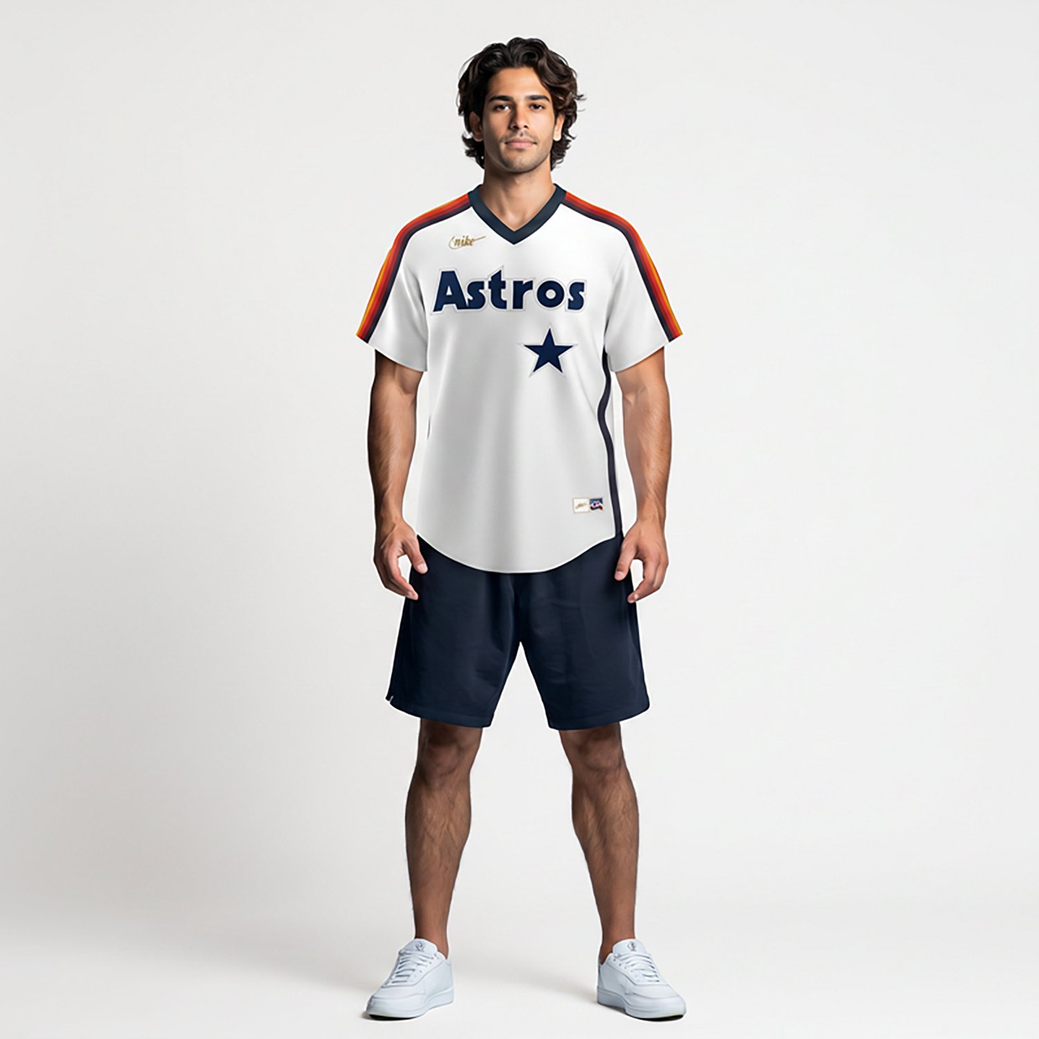 Nike Men's Houston Astros Official 1986 Cooperstown Jersey