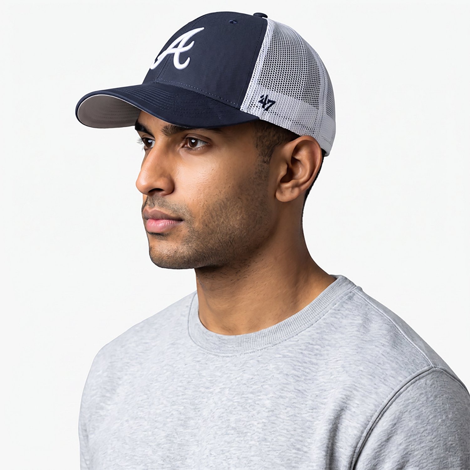 '47 Adults' Atlanta Braves Trucker Cap - view number 2