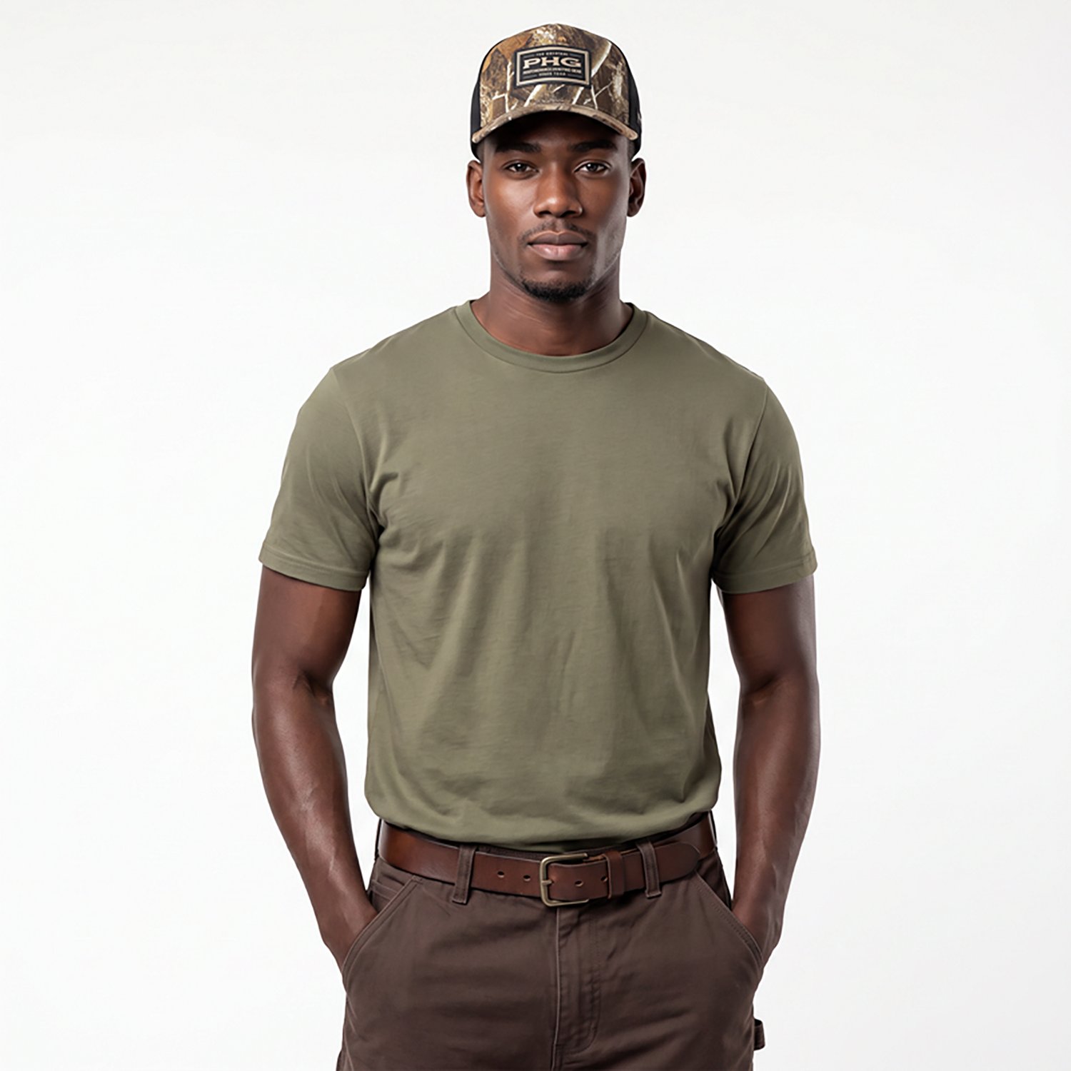 Columbia Sportswear Men's PHG Camo Ball Cap                                                                                      - view number 2