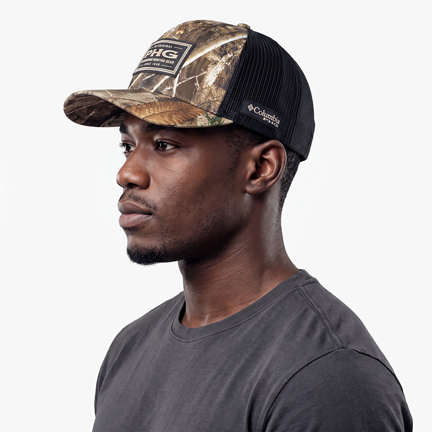 Columbia Sportswear Men's PHG Camo Ball Cap                                                                                      - view number 3