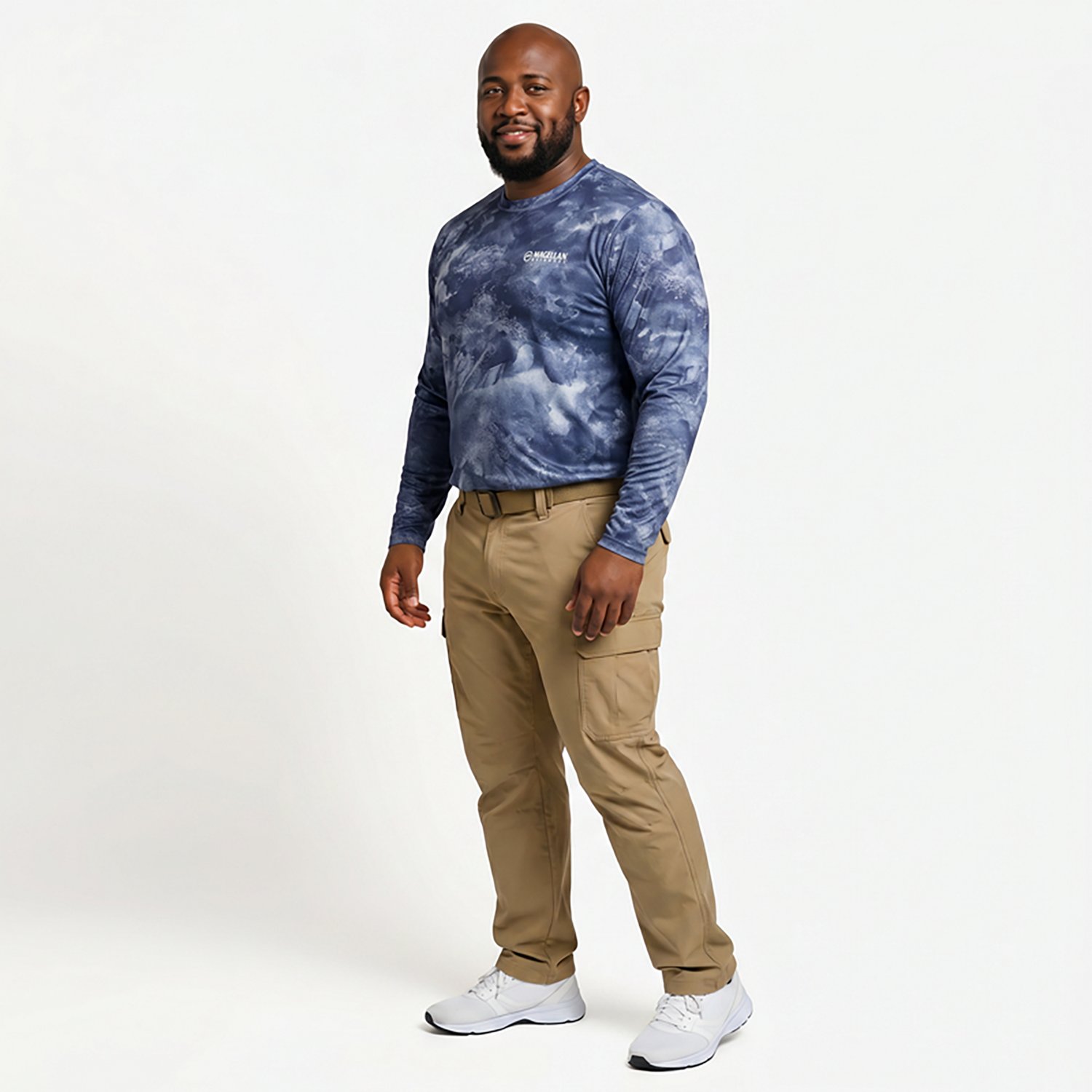 Magellan Outdoors Men's Realtree Xtreme Reversible Crew Long-Sleeve T-shirt