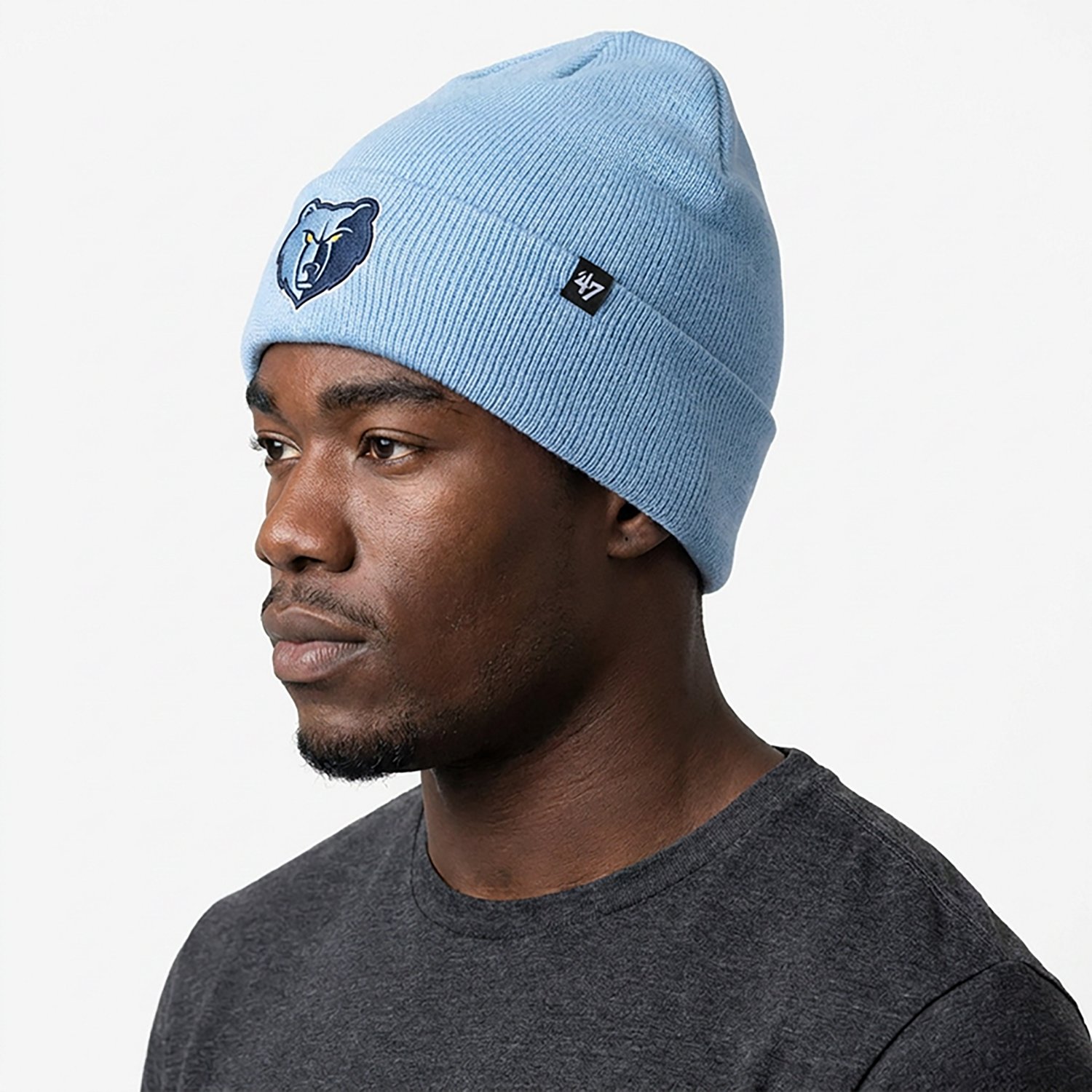 '47 Memphis Grizzlies Raised Cuff Knit Hat                                                                                       - view number 3