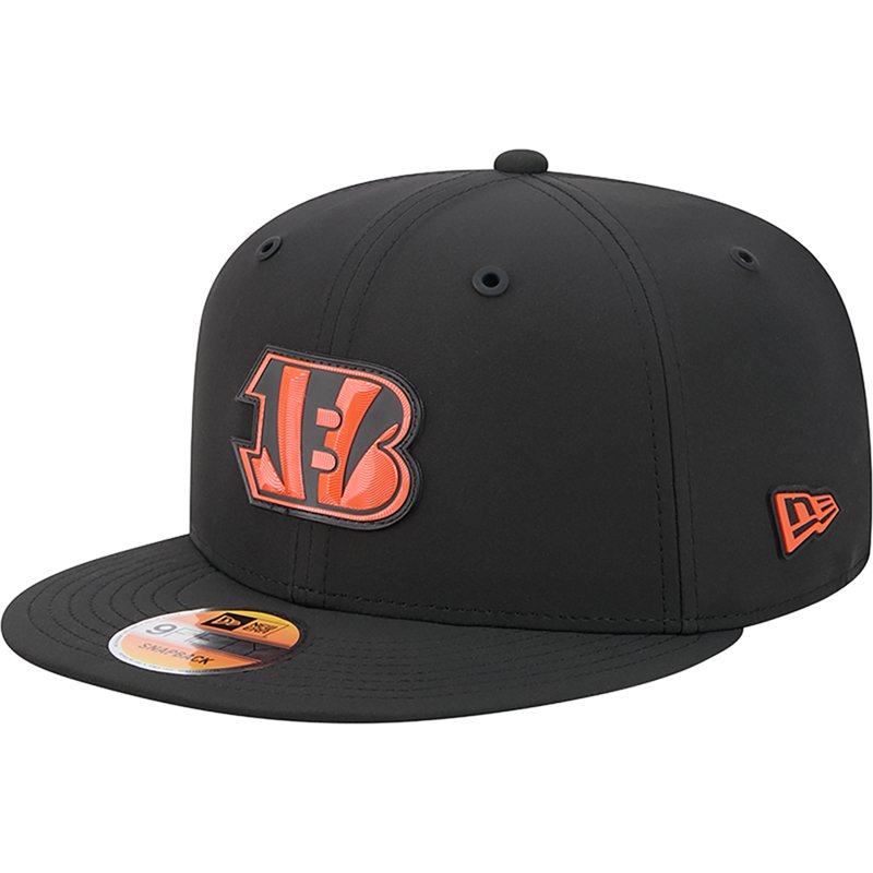 New Era Men's Black Cincinnati Bengals 2026 Sideline 9FIFTY Snapback Hat - Black
