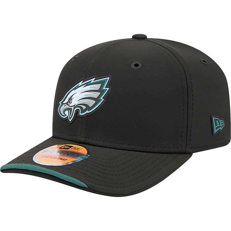 New Era Men's Black Philadelphia Eagles 2026 Sideline 9SEVENTY Adjustable Hat - Black