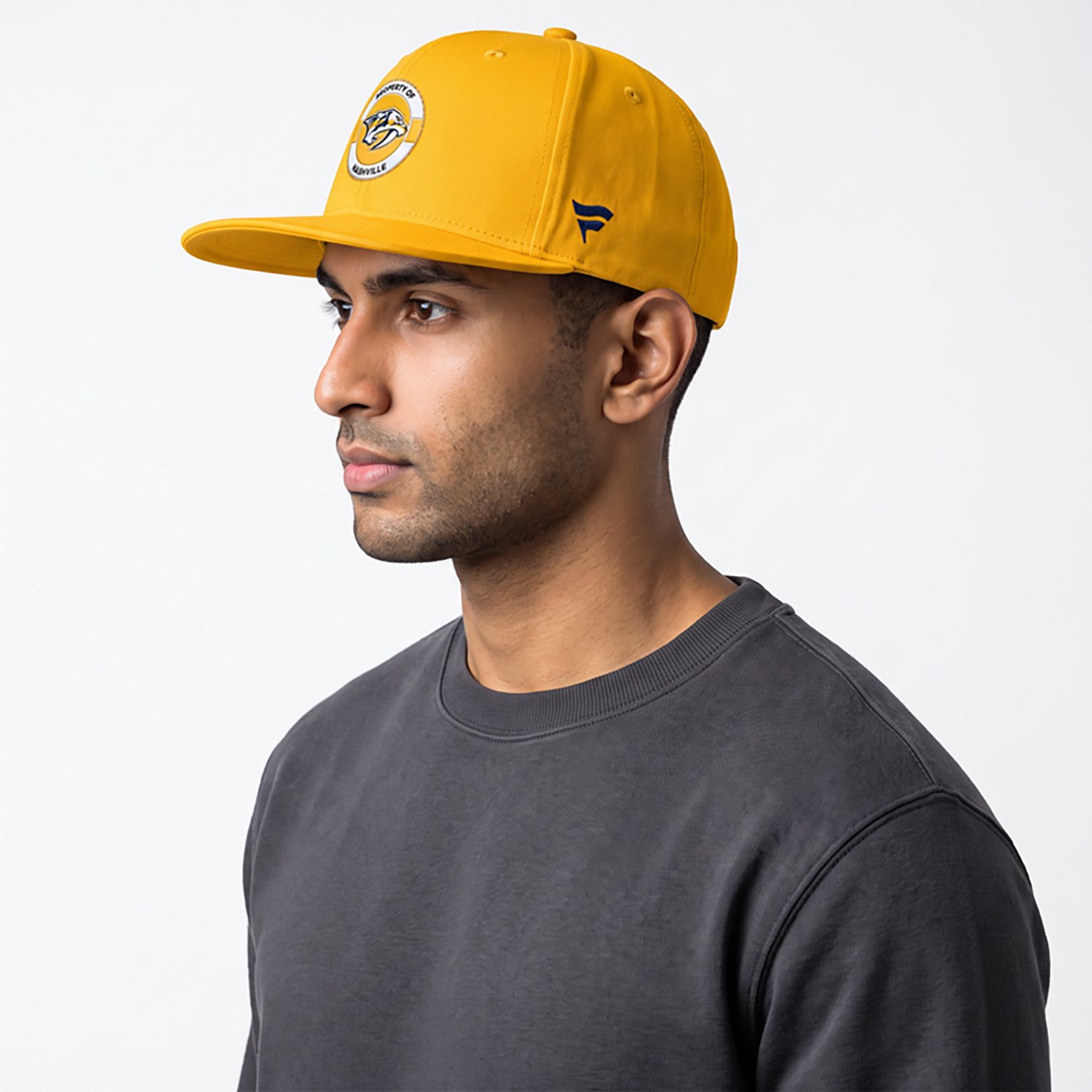 Fanatics Predators Train Flat Brim Snapback Cap - view number 2