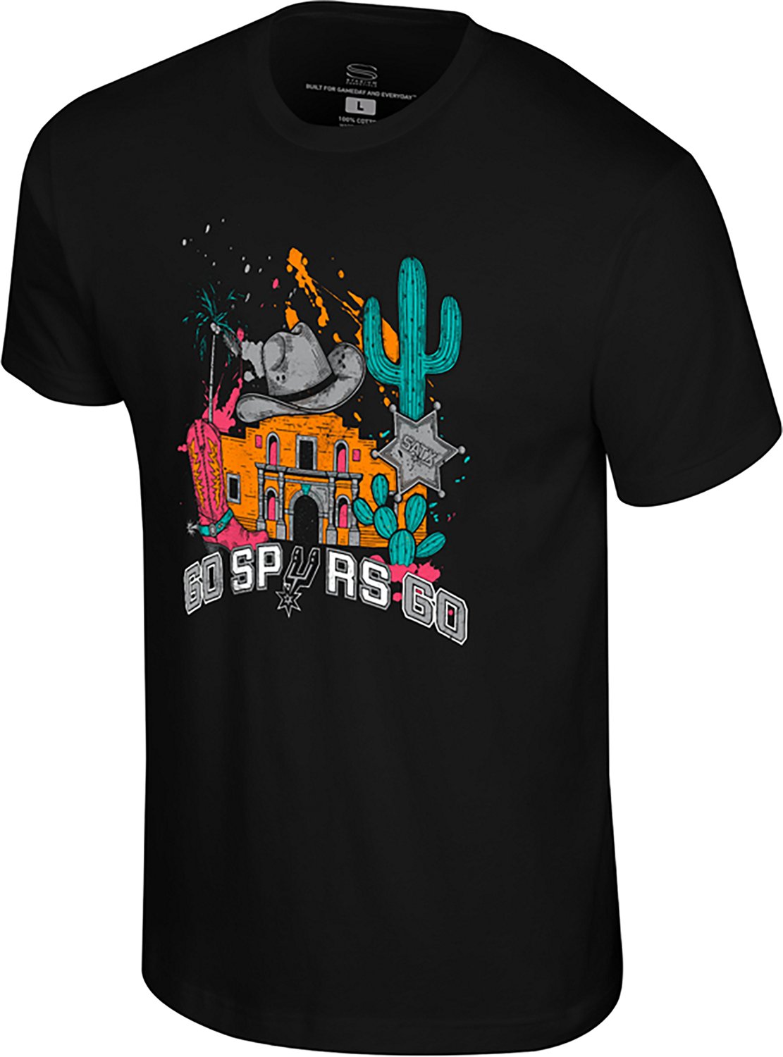 Stadium Essentials San Antonio Spurs Remember The Intro Short Sleeve T-shirt