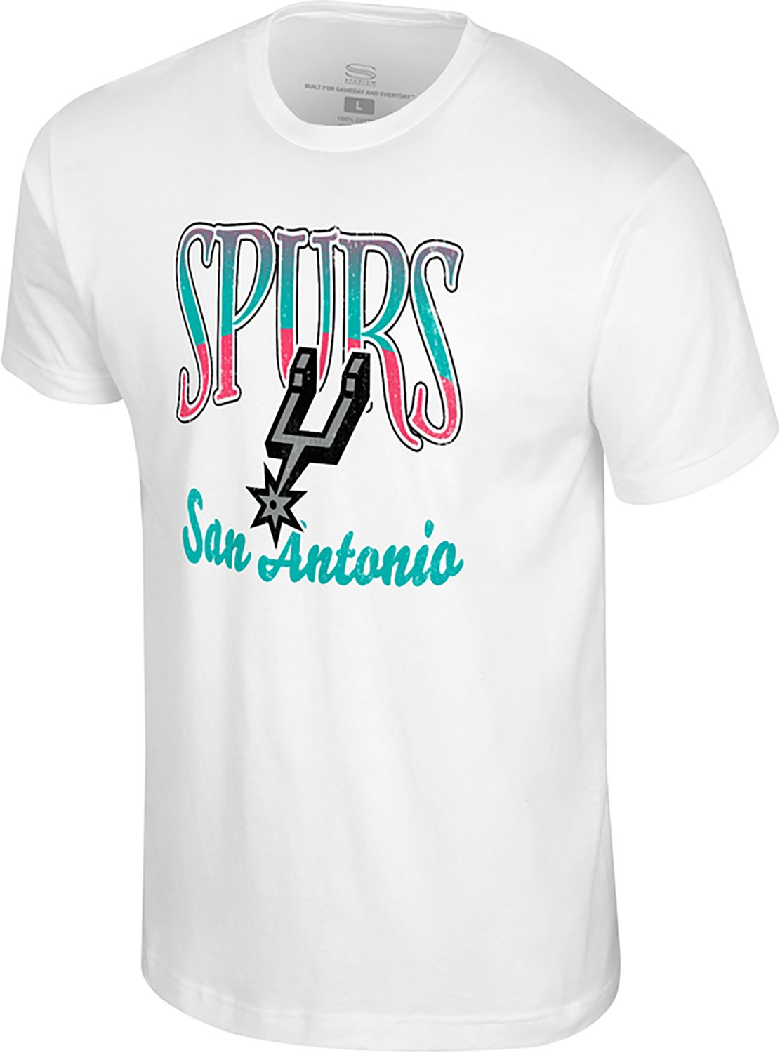 Stadium Essentials San Antonio Spurs Sky High Intro Short Sleeve T-shirt